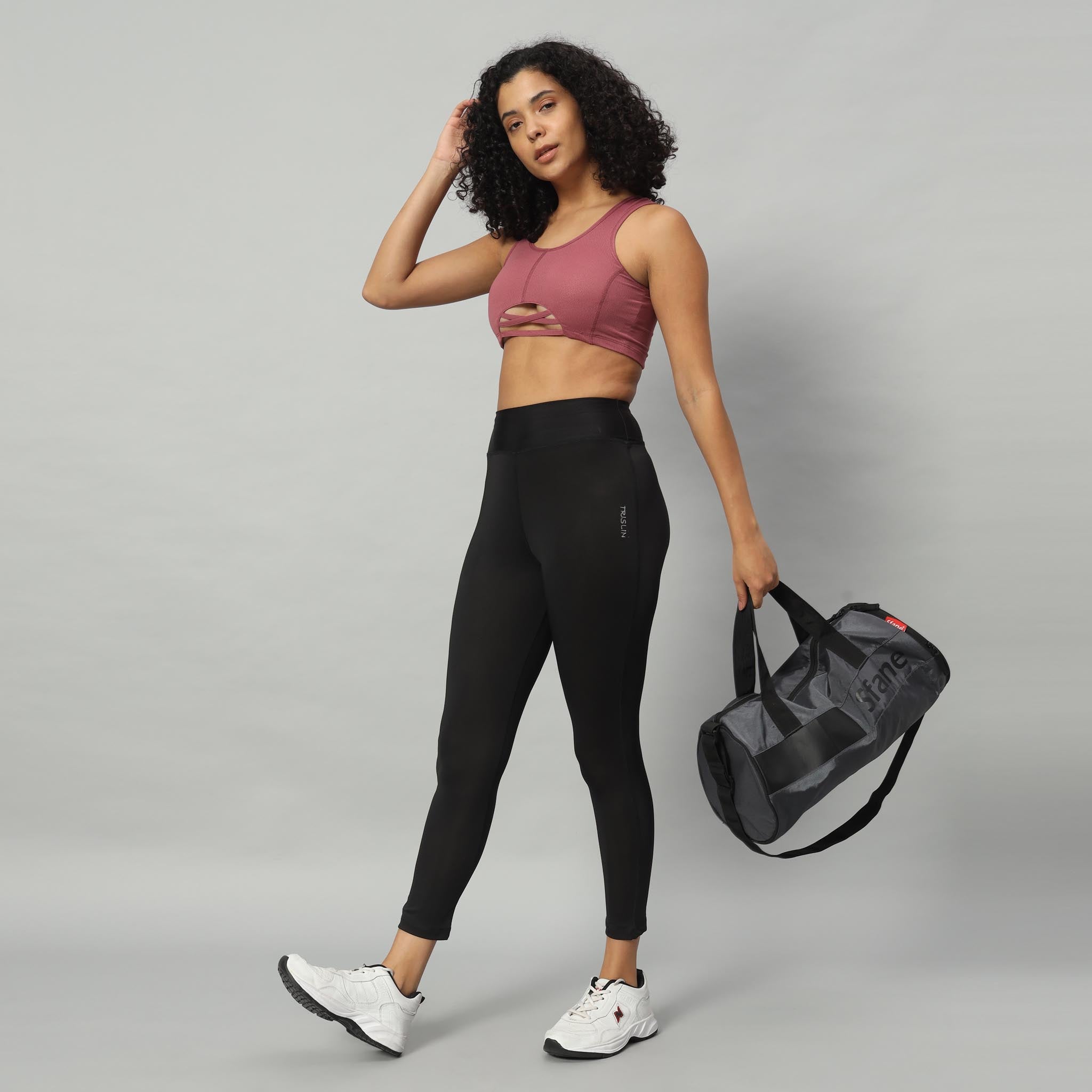 Dry Fit Bra Top with Criss Cross Front