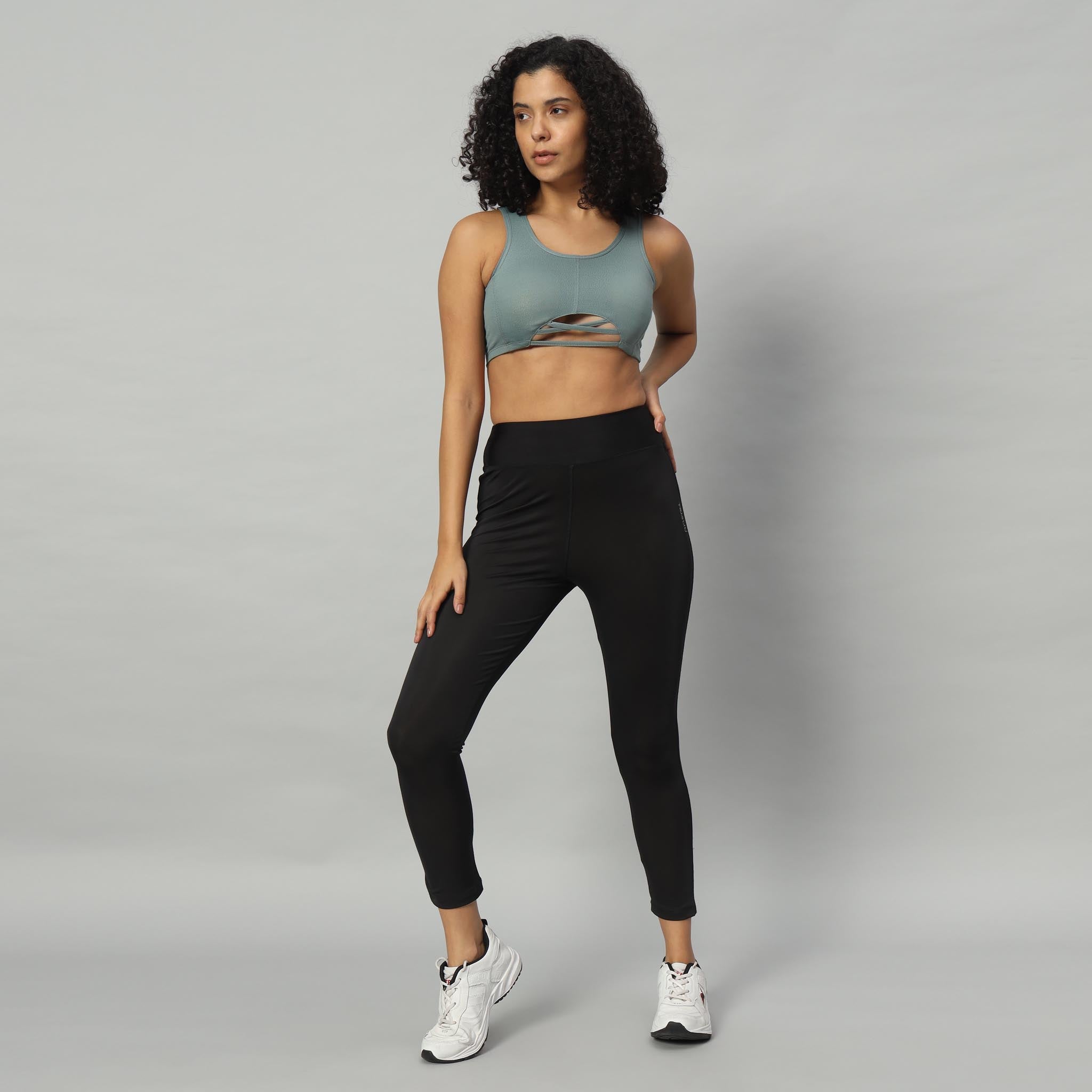 Dry Fit Bra Top with Criss Cross Front