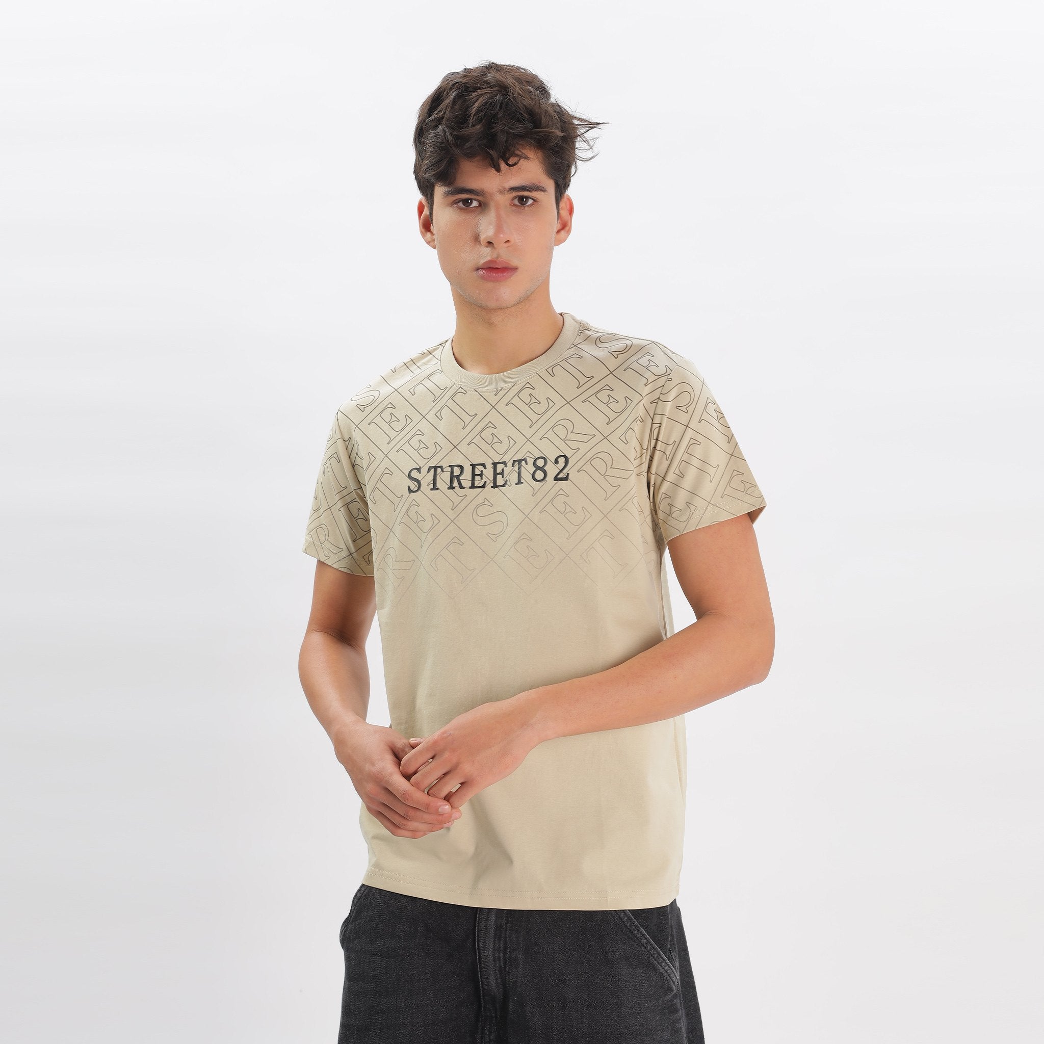 Regular Fit Bold Street82 Statement Crew Neck T-shirt