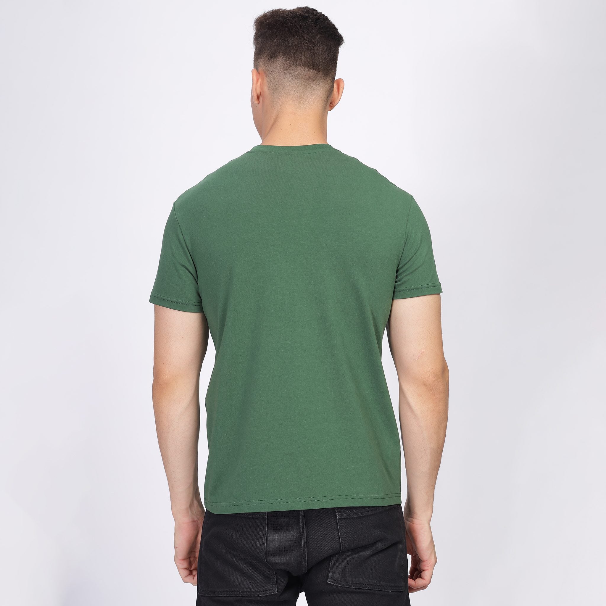 Mens Regular Fit Crew Neck T-shirt