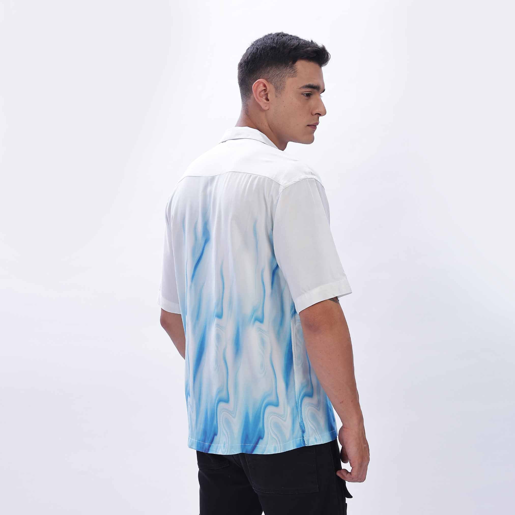 Summer Beach Style Casual Trend Printed shirt