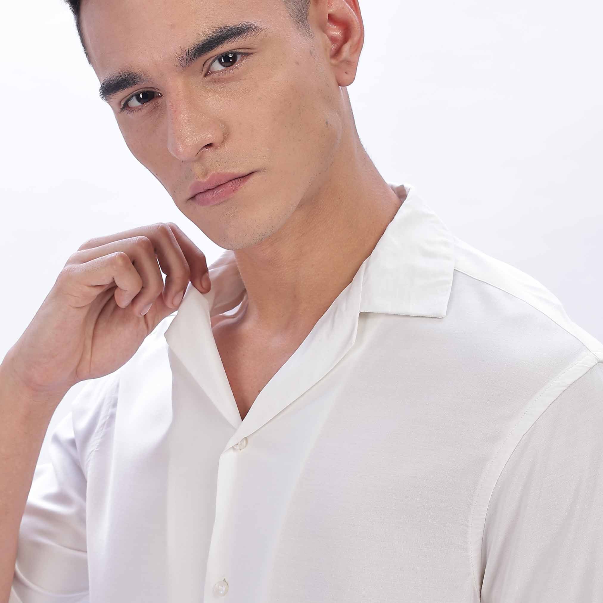 men's Short Sleeve Printed Shirt