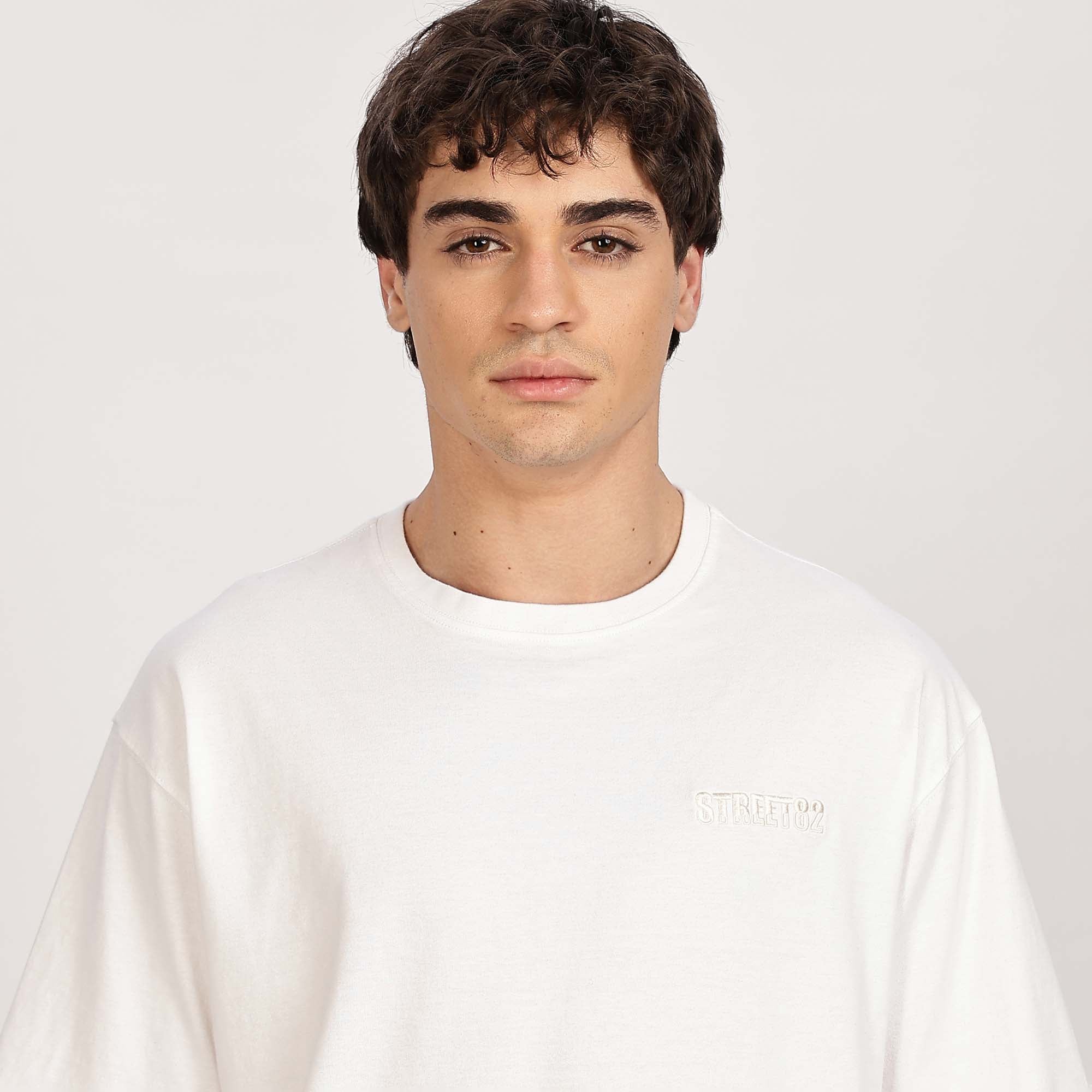 Unisex Embroidery Logo T -shirt