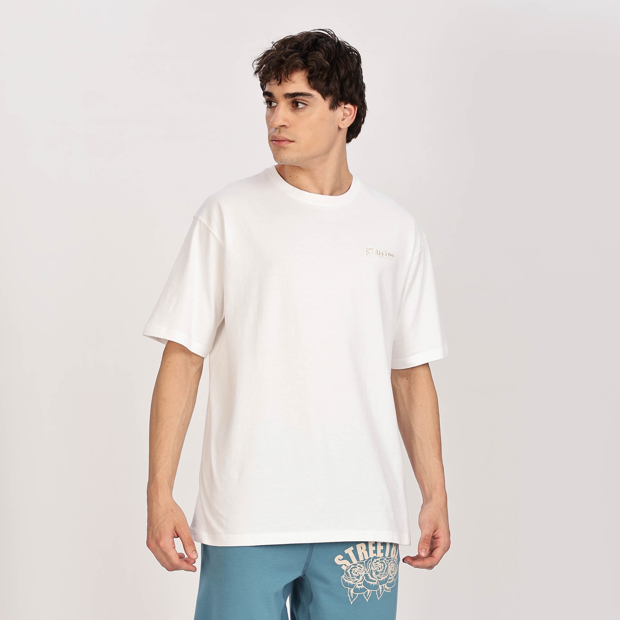 Unisex Embroidery Logo T -shirt