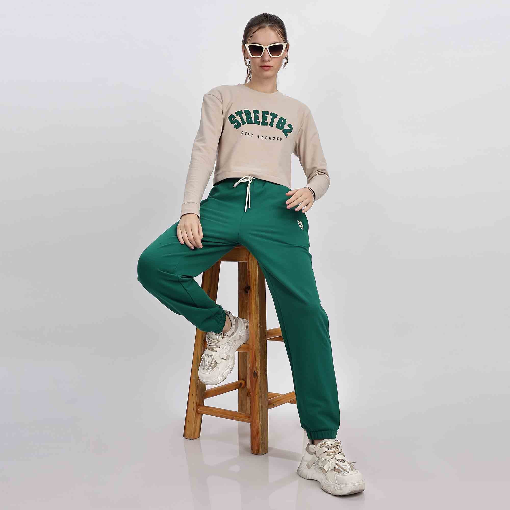 French Terry Casual Jogger Pant