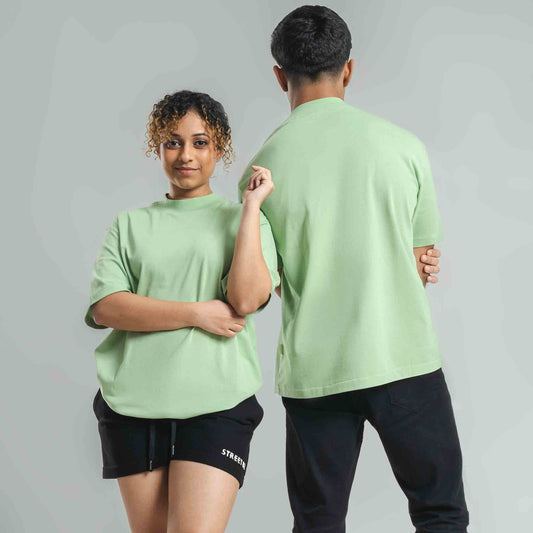 Relax fit Plain Oversize - Pear Green