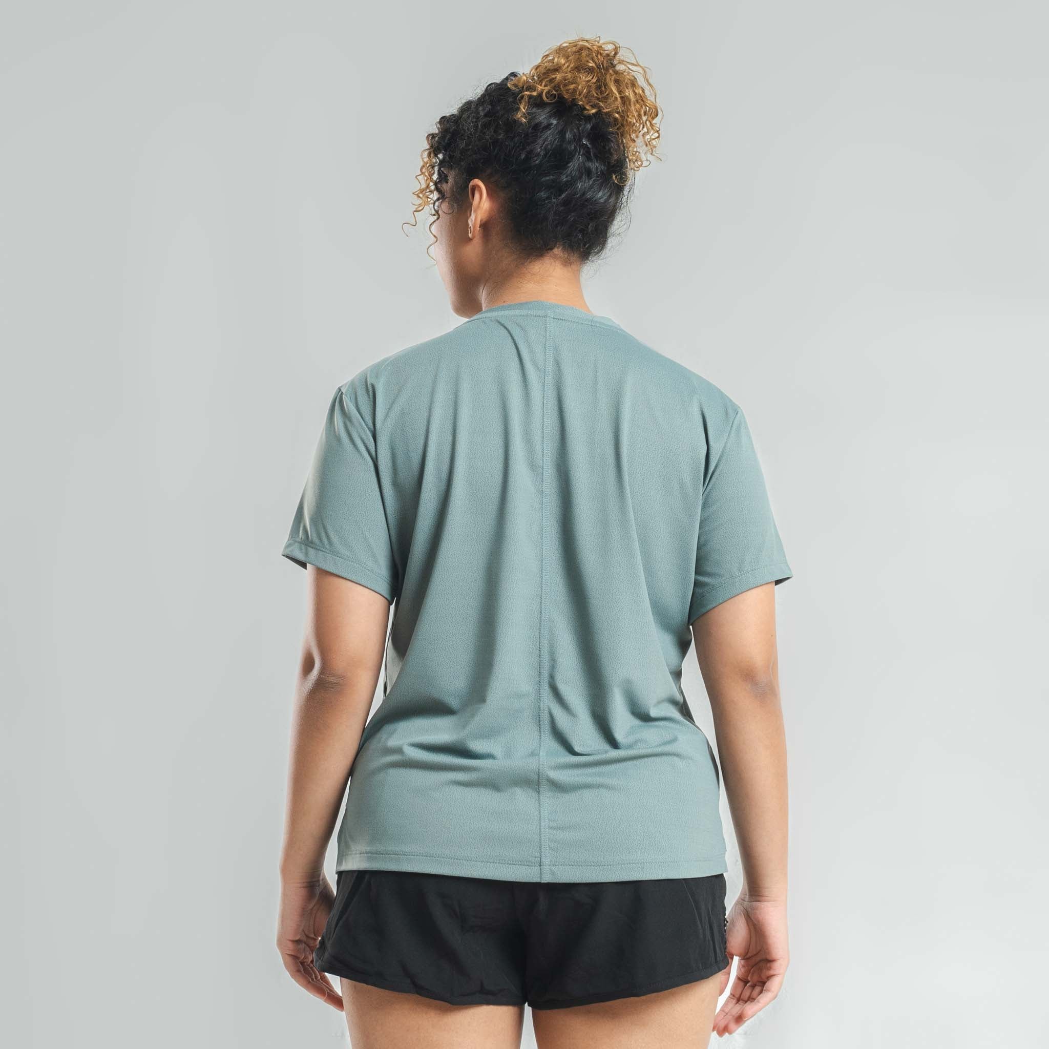 Dry-fit Ladies Blouse Text Logo Large print