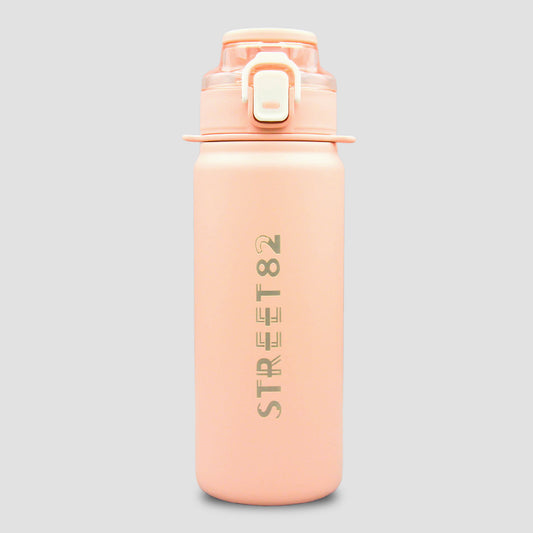 Sports Water Bottle Double Wall Vacuum Insulated Stainless Steel Water Bottle with Straw Spout Wide mouth Lid Strainer