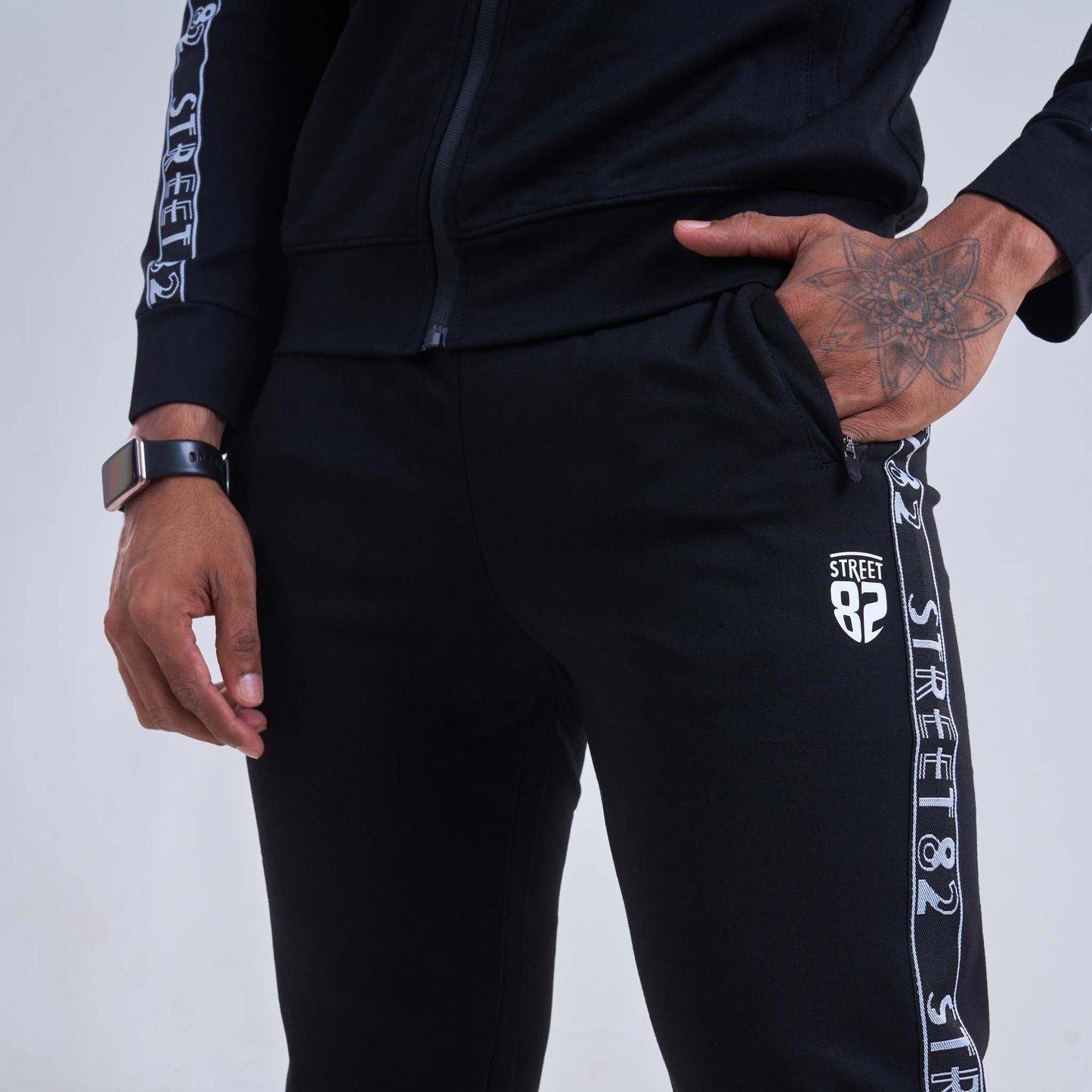 Mens Sports Suit - Pant with Side Strip