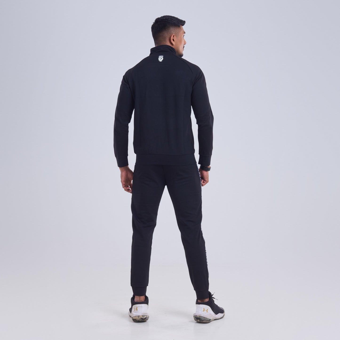 Mens Sports Suit - Long Sleeve Jacket with Woven Tape