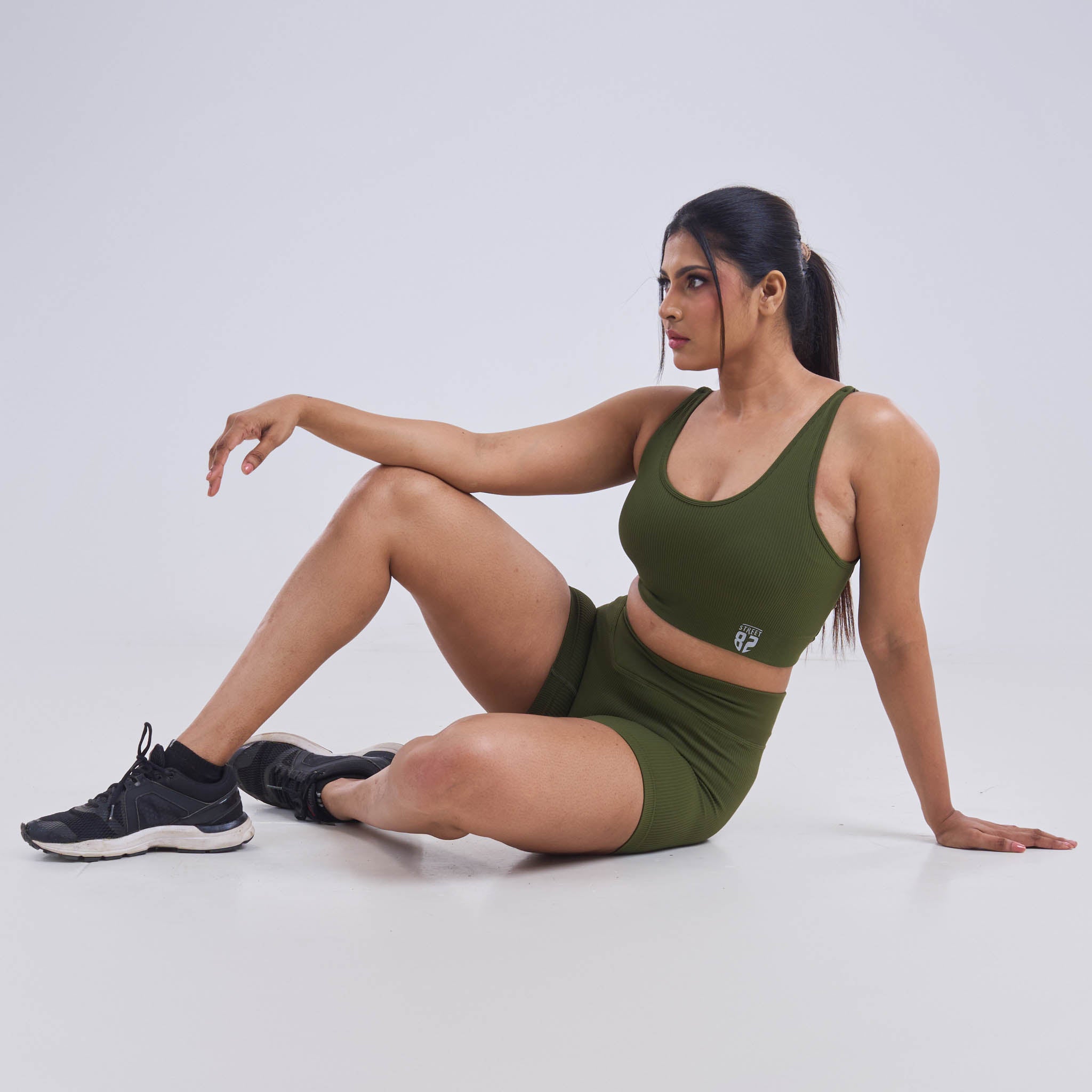 Ladies Sports Bra with Adjustable Back String