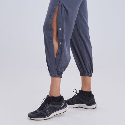 Ladies Jogger Pants with half side slit with buttons