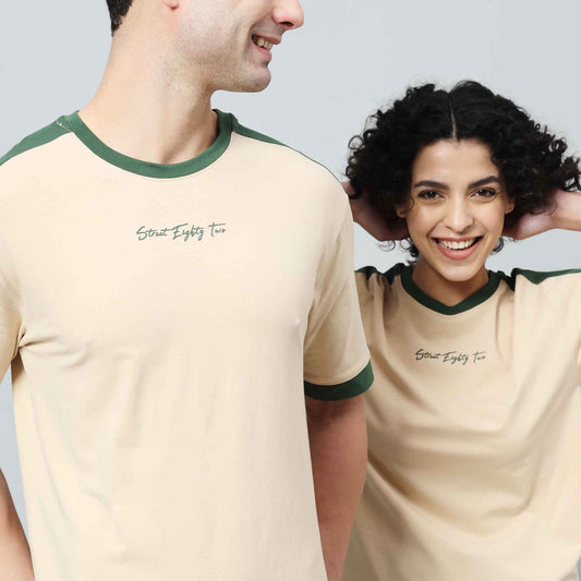 Oversize Contrast Ringer T-shirt