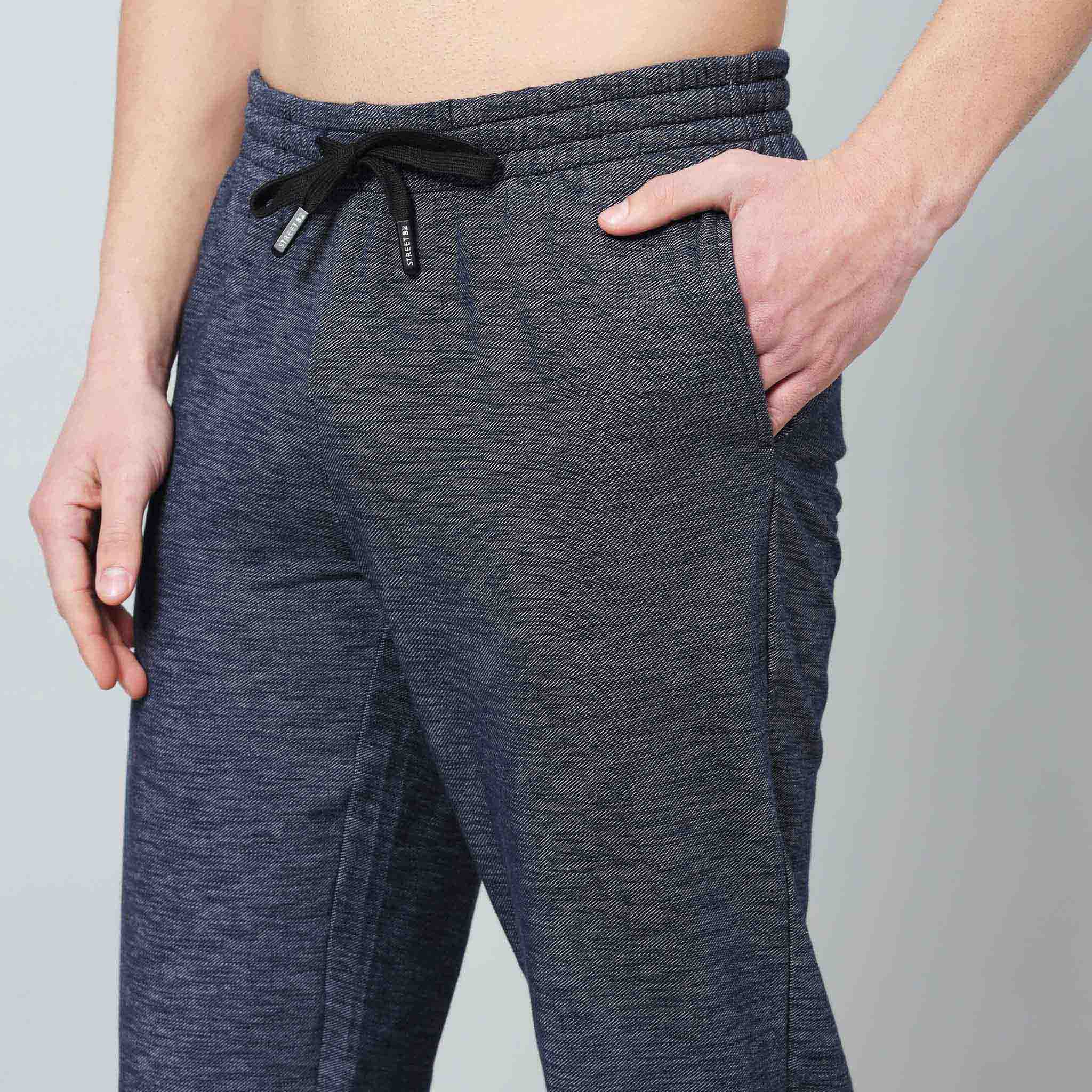 Gents Cotton Launch Pants with Elastic Waistband