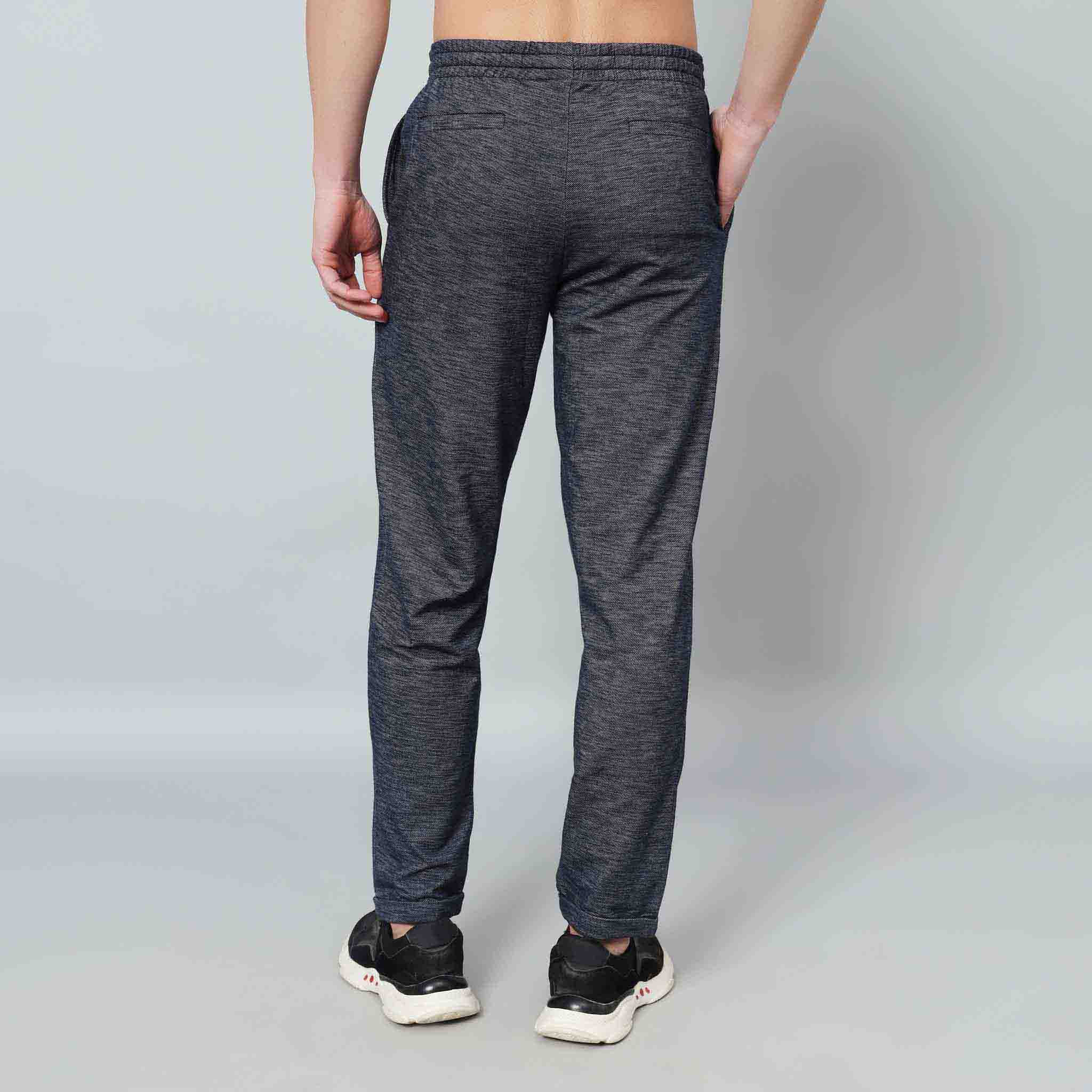 Gents Cotton Launch Pants with Elastic Waistband