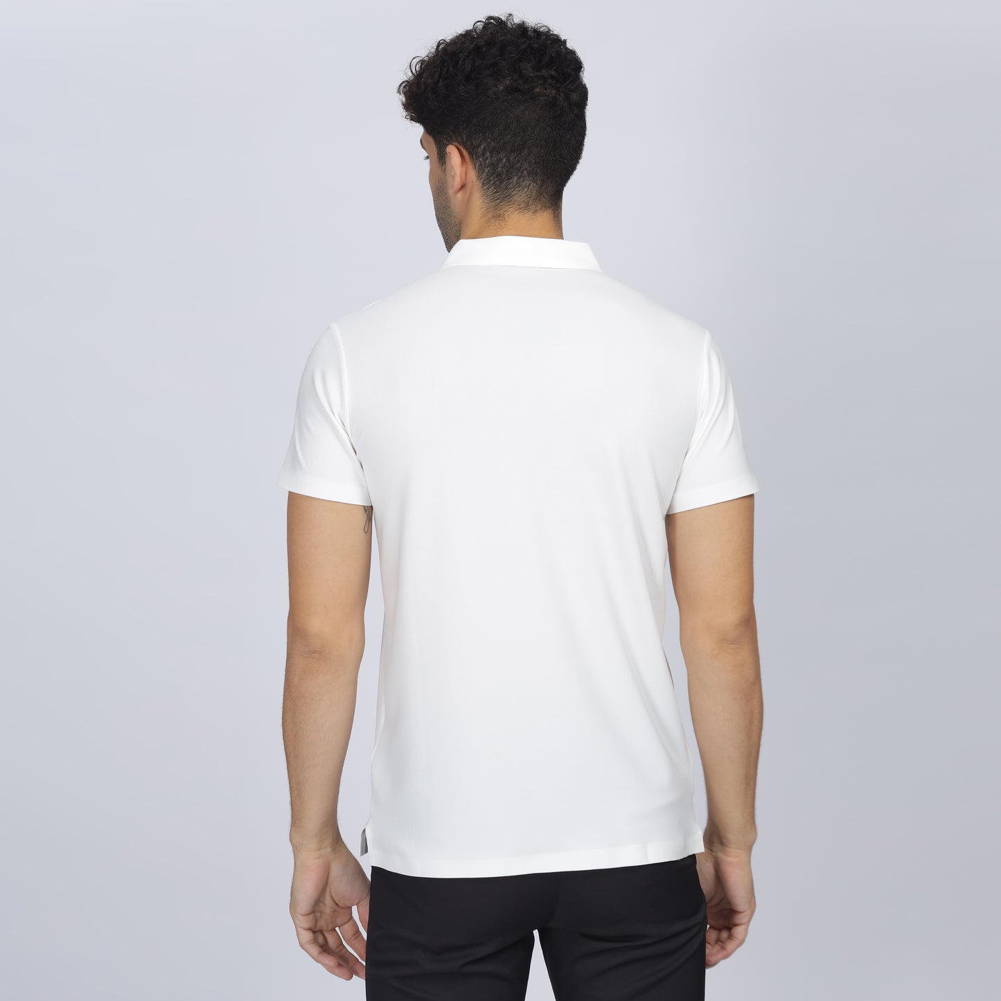 Mens Polo T-shirt - Seamless plain design