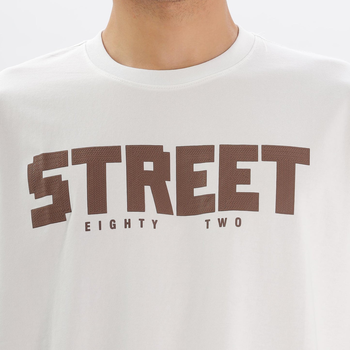 Mens Regular Tshirt - Textured Print