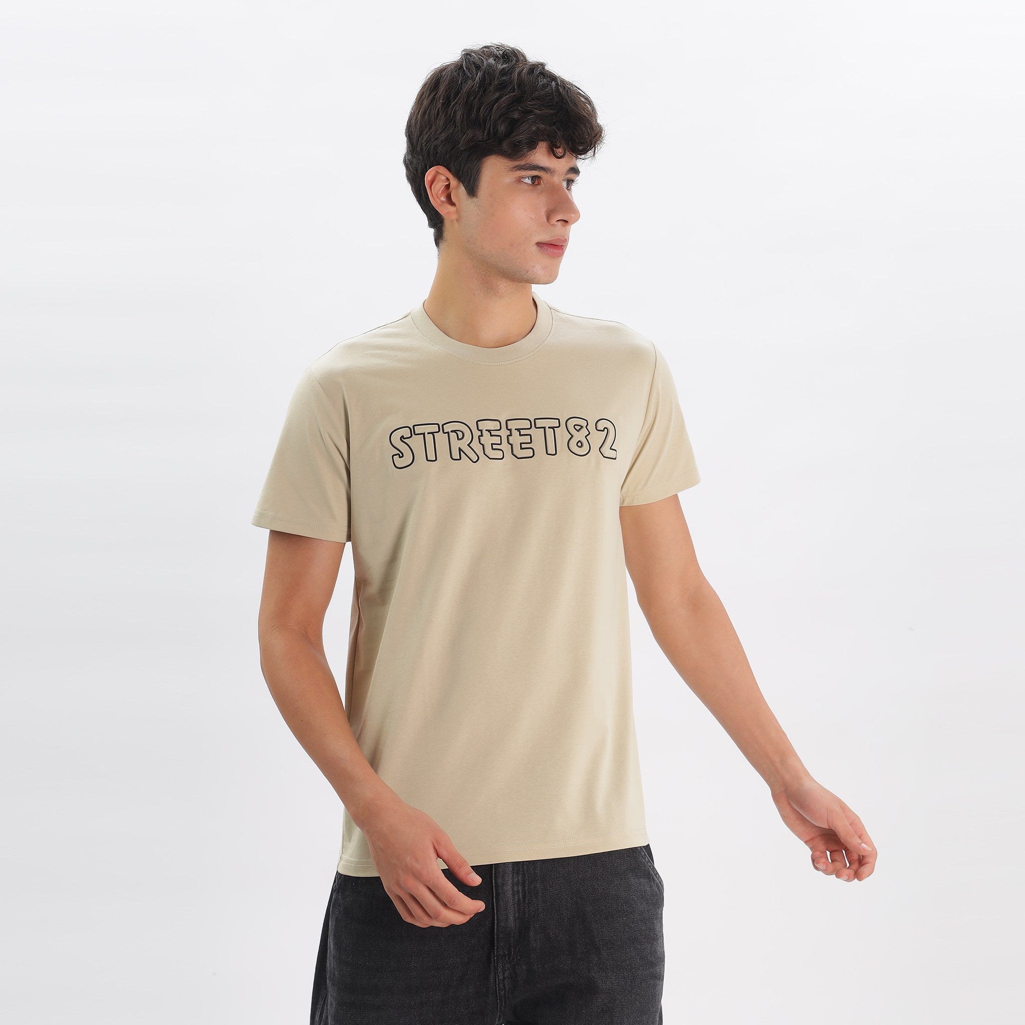 Mens Regular Tshirt - Embossed Logo