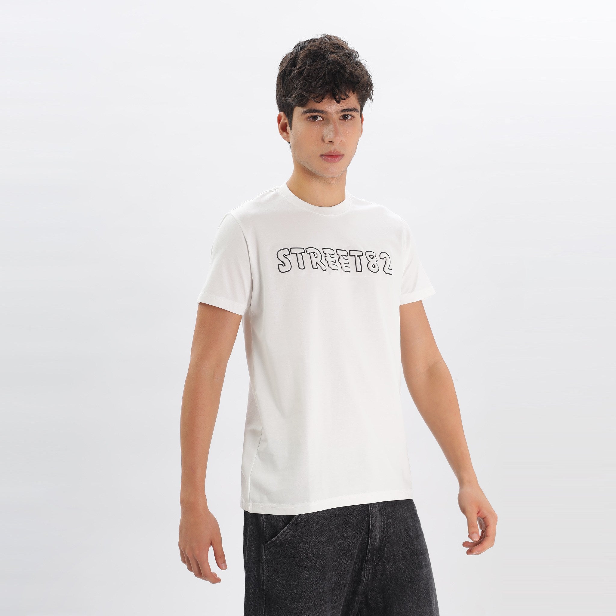 Mens Regular Tshirt - Embossed Logo