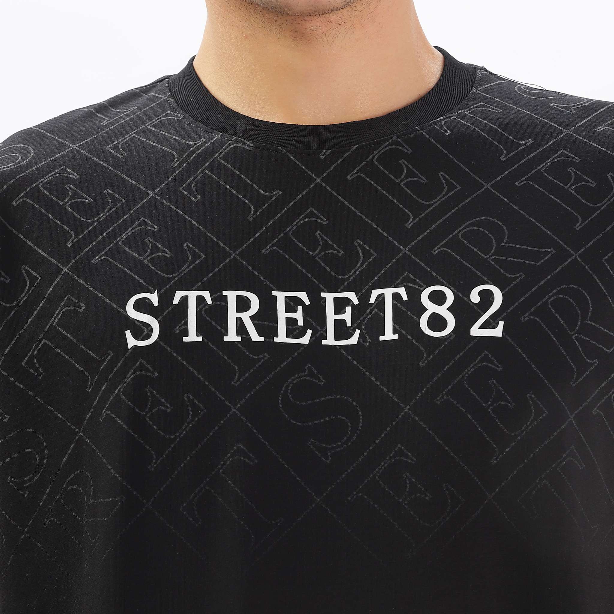 Regular Fit Bold Street82 Statement Crew Neck T-shirt