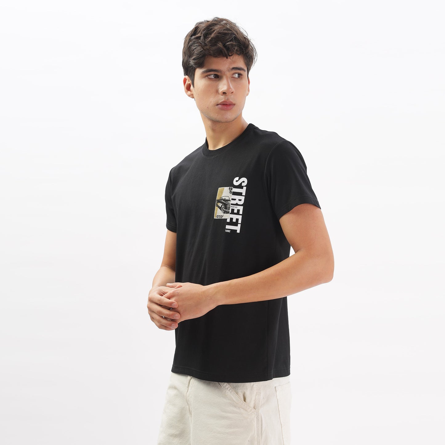 Mens Regular Tshirt - Lasercut Design