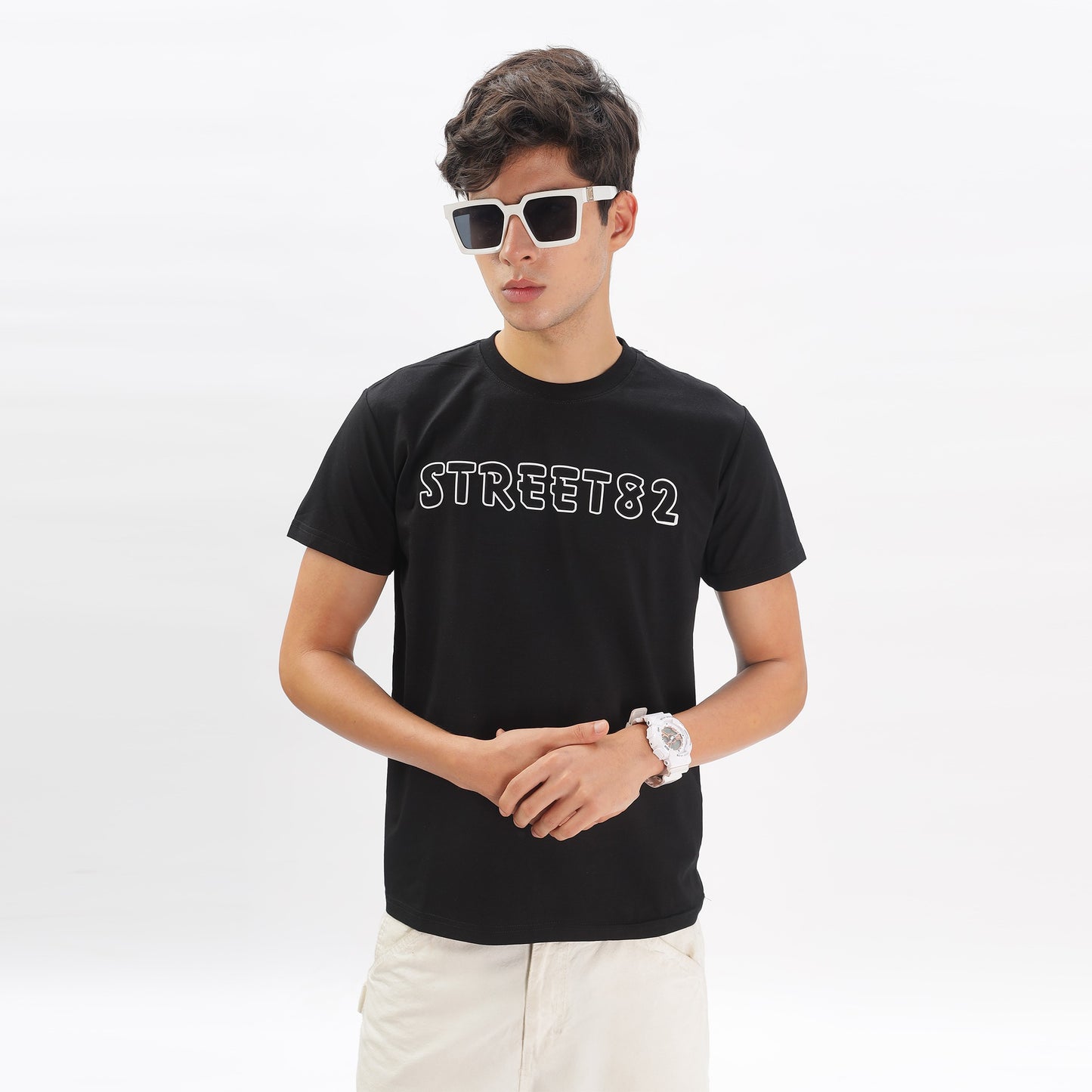 Mens Regular Tshirt - Embossed Logo