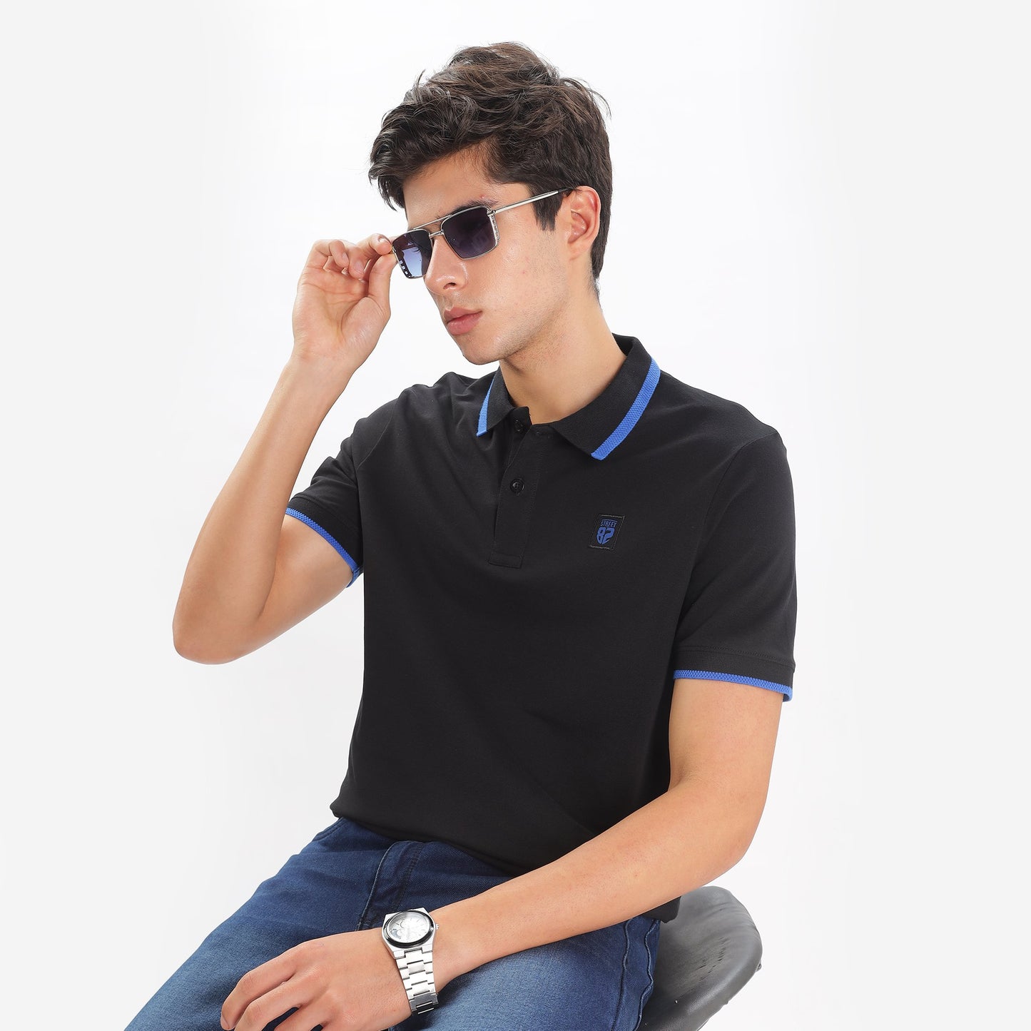 Mens Polo Collar Tshirt