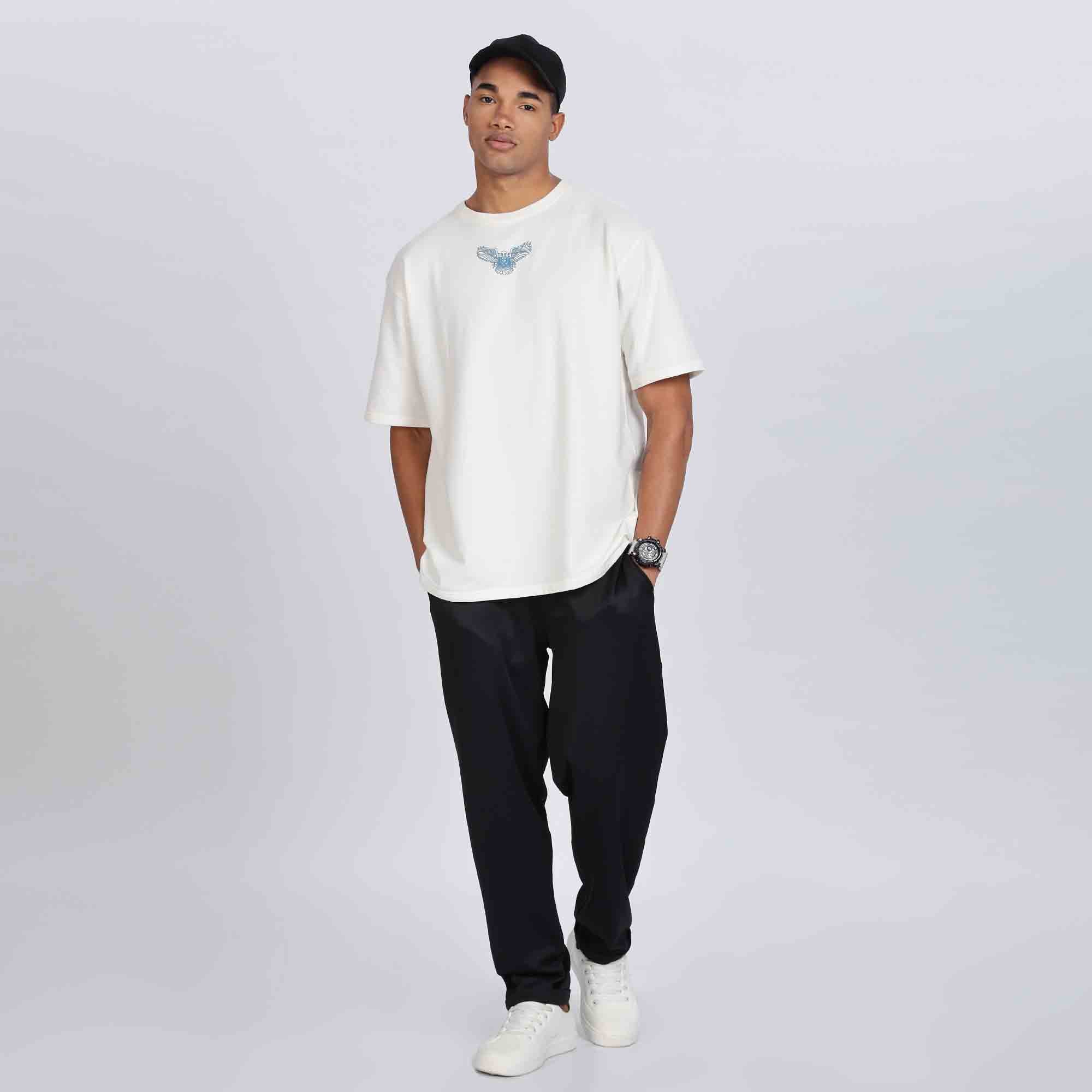 Tapered Drawstring Pattern Casual Pant