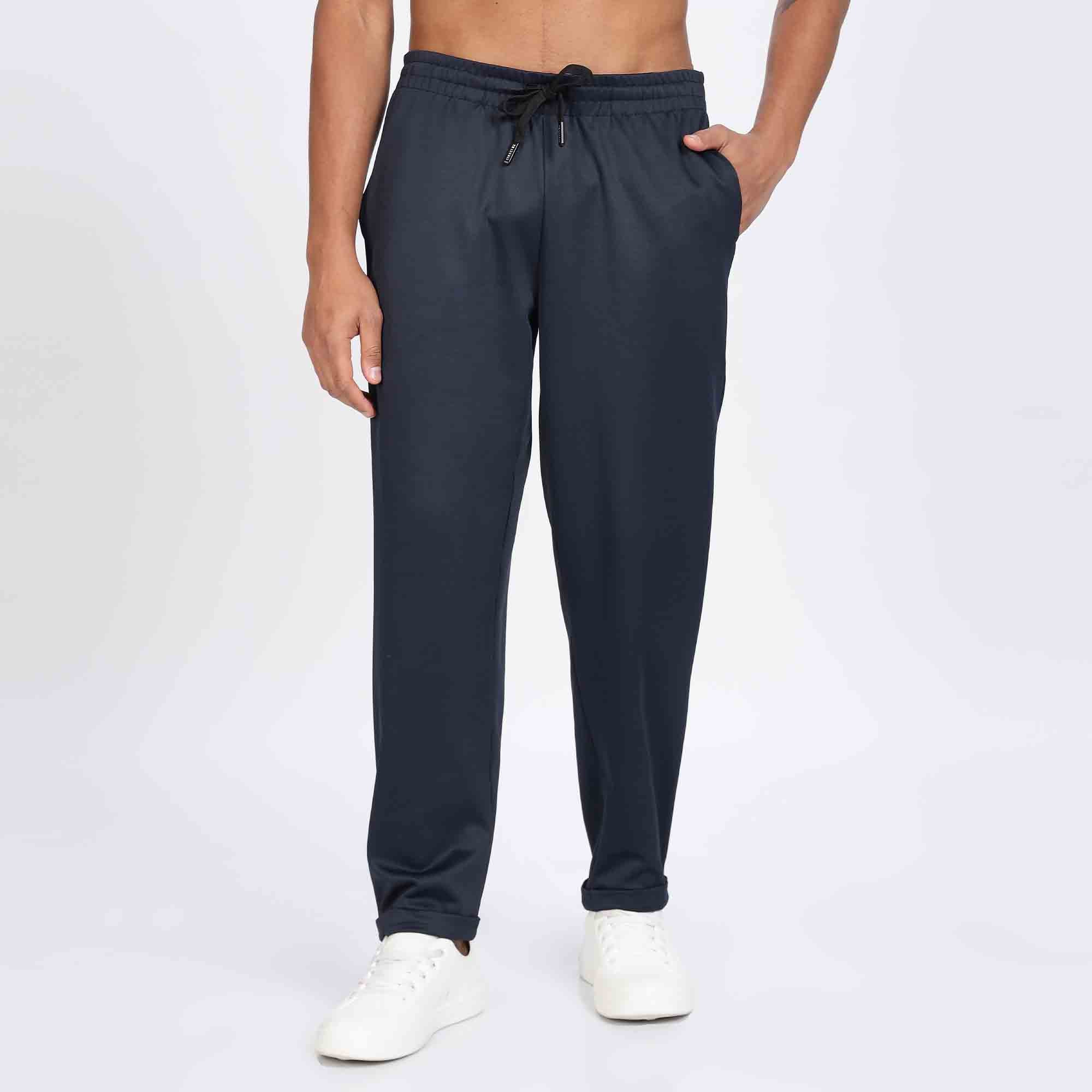 Tapered Drawstring Pattern Casual Pant