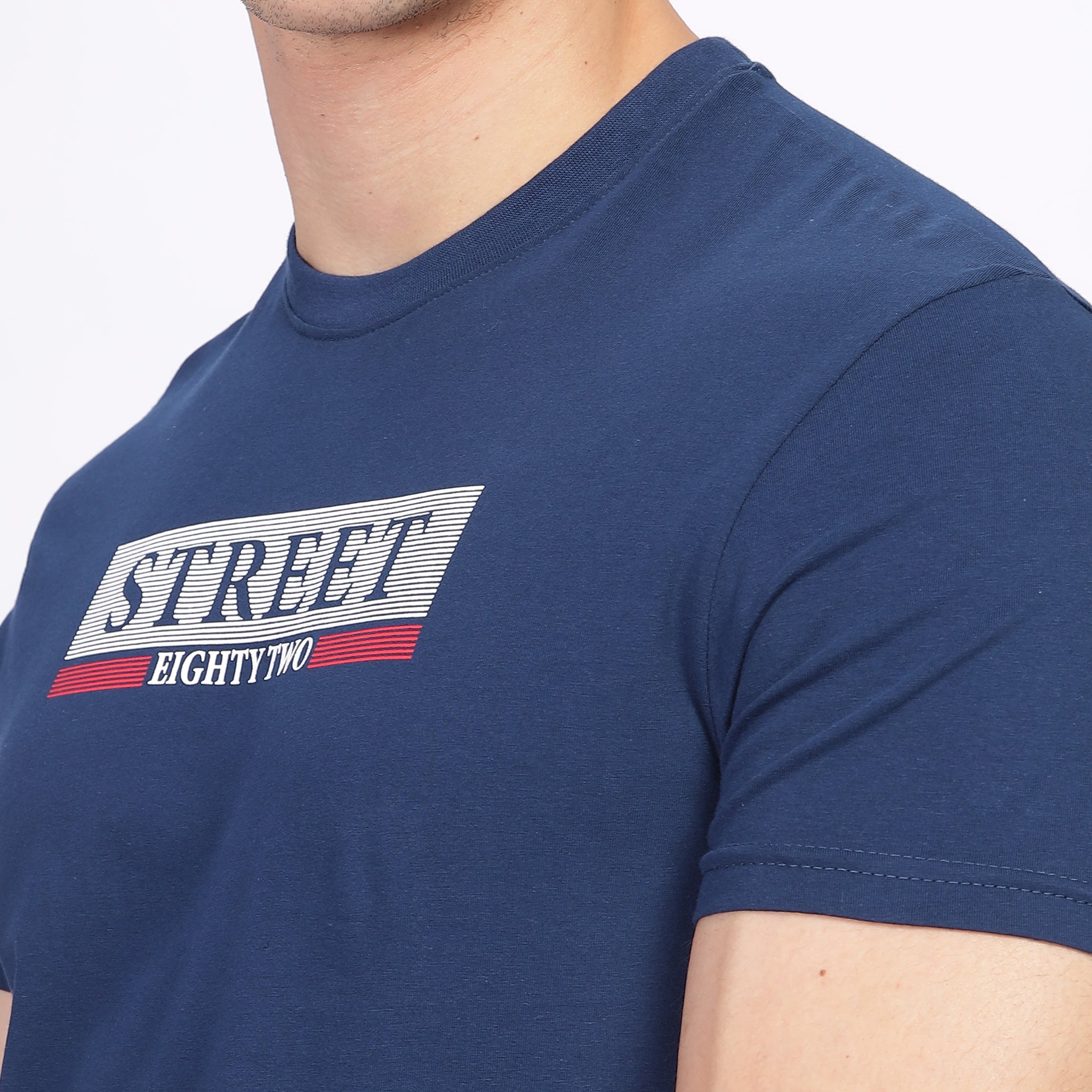 Regular T-shirt - Street82 front print