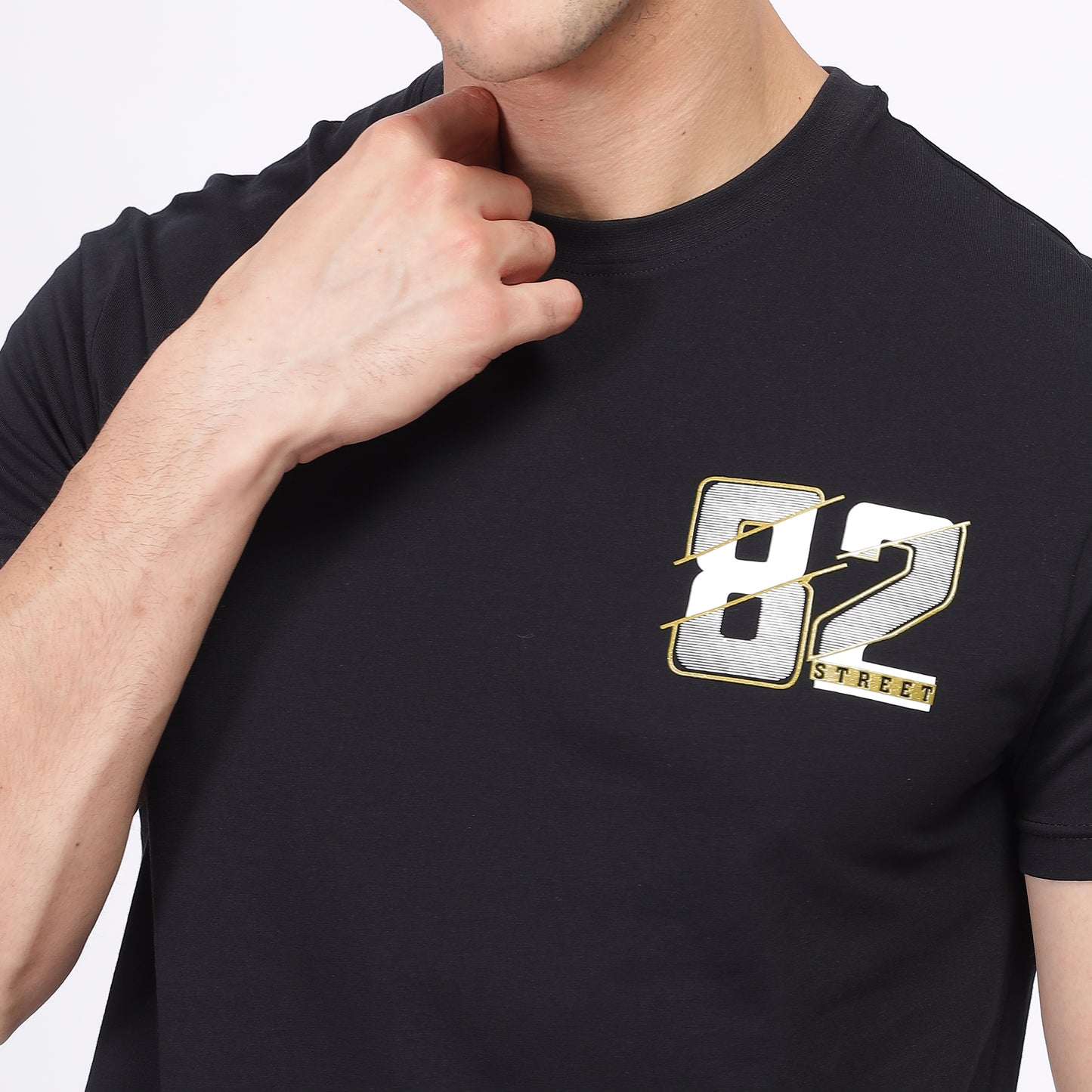 Regular Tshirt with No. 82 Print