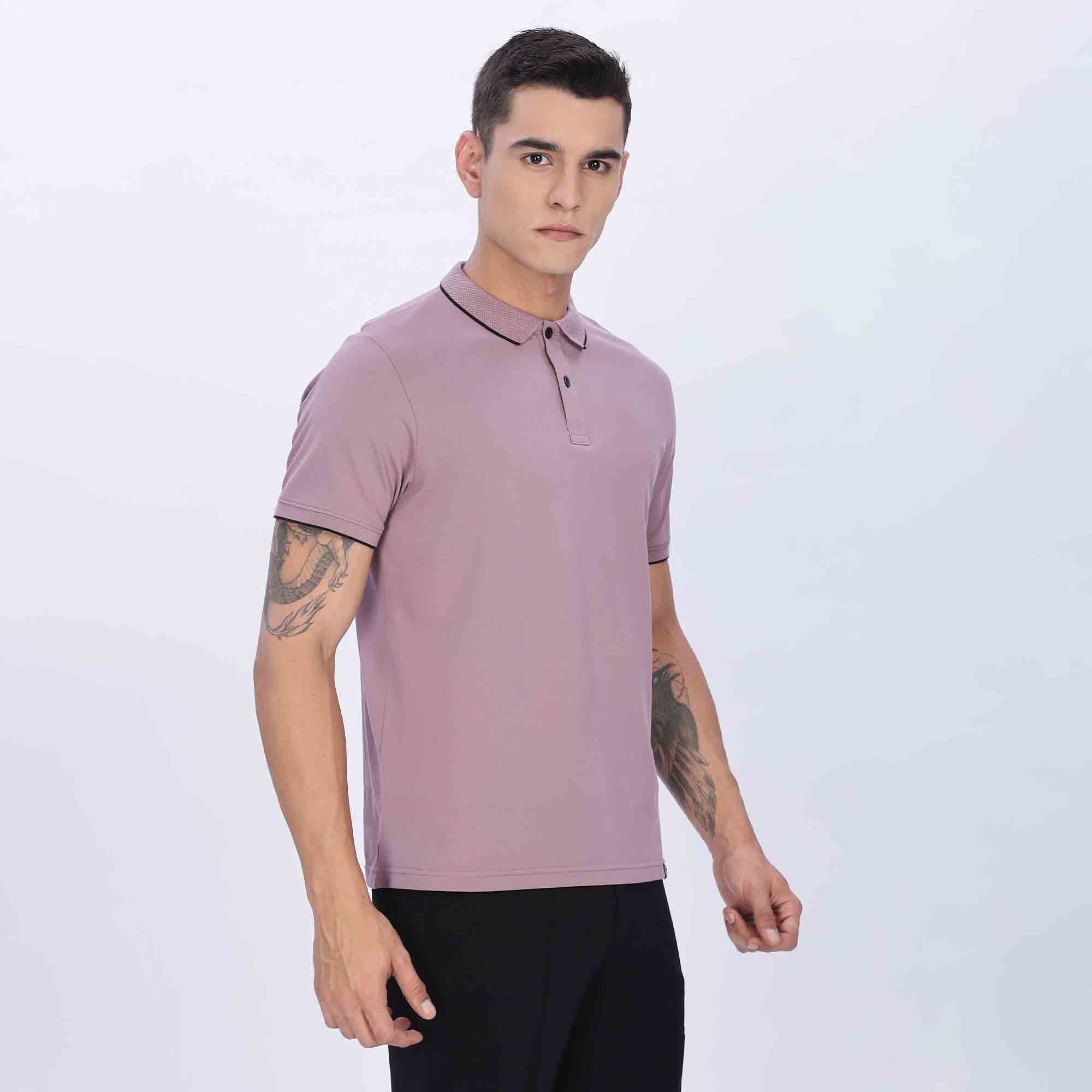 Men's Polo Collar  Regular T-shirt