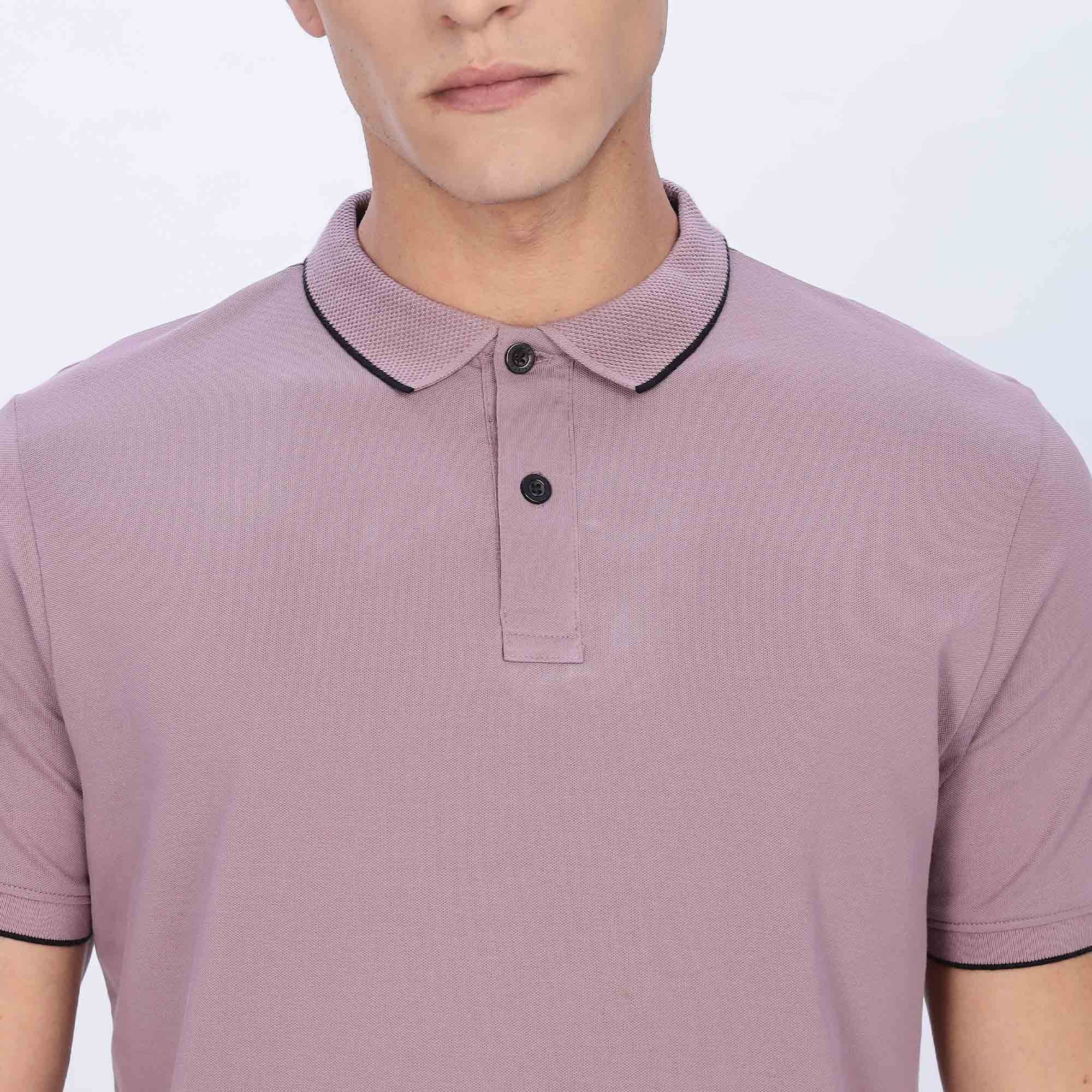 Men's Polo Collar  Regular T-shirt