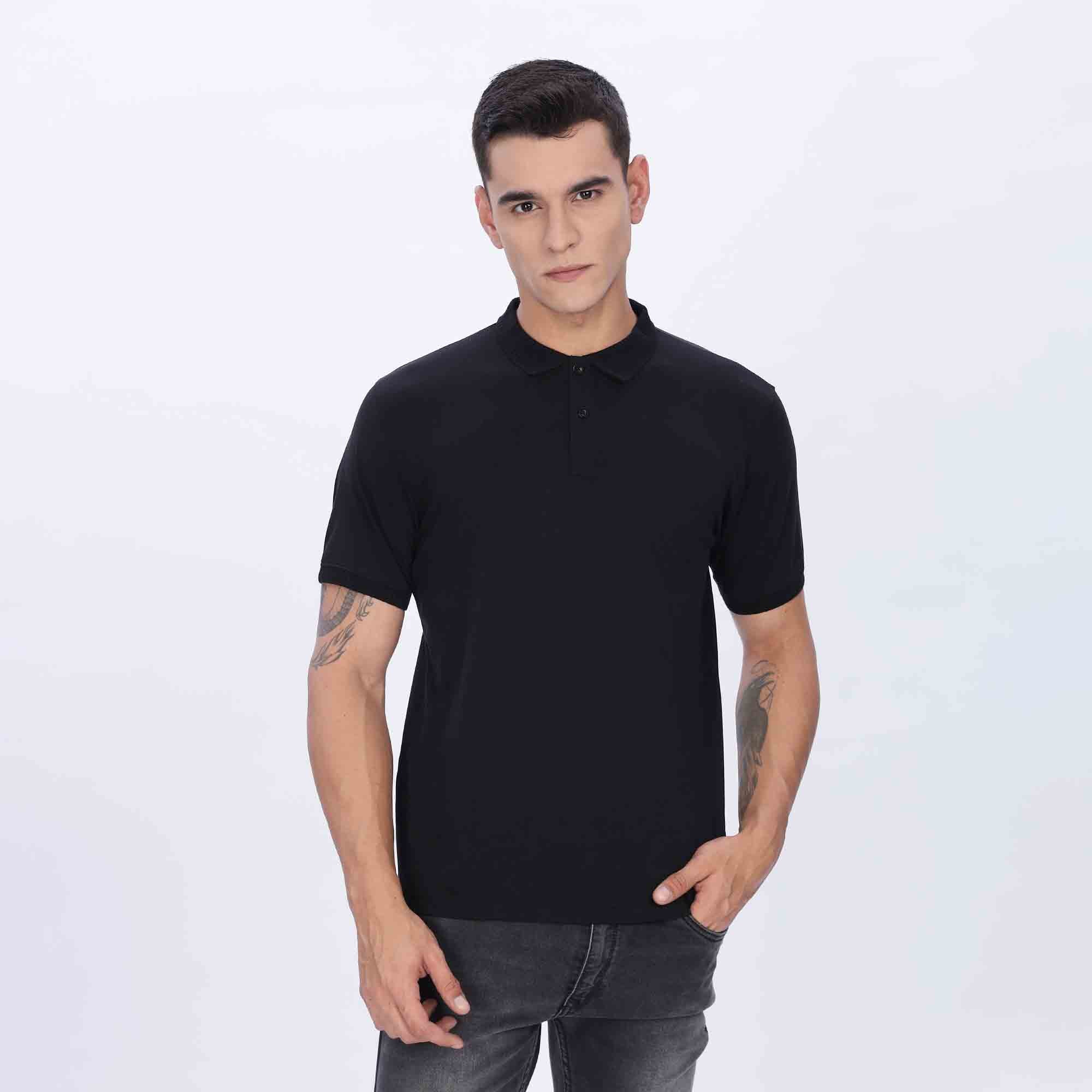 Regular Polo Collar T- Shirt