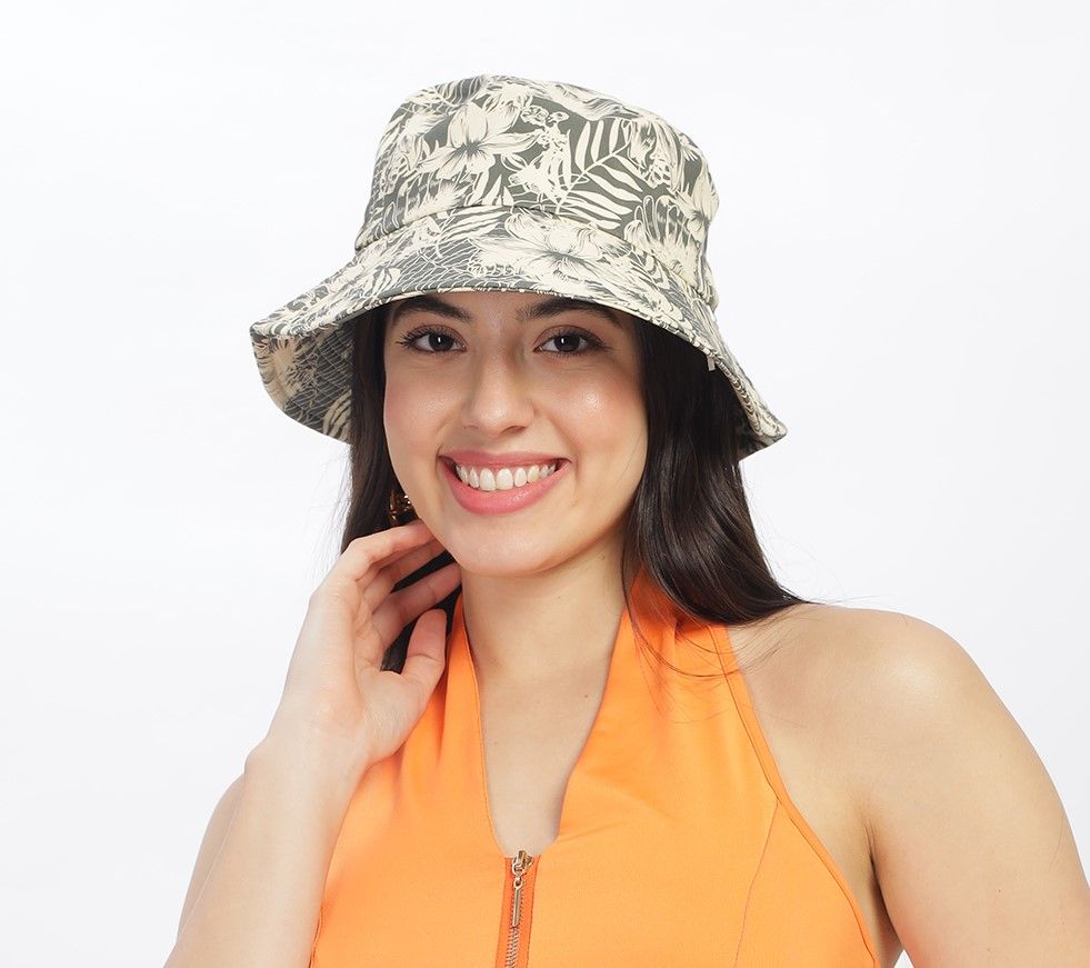 Tropical Vibe Sun-Proof Bucket Hat