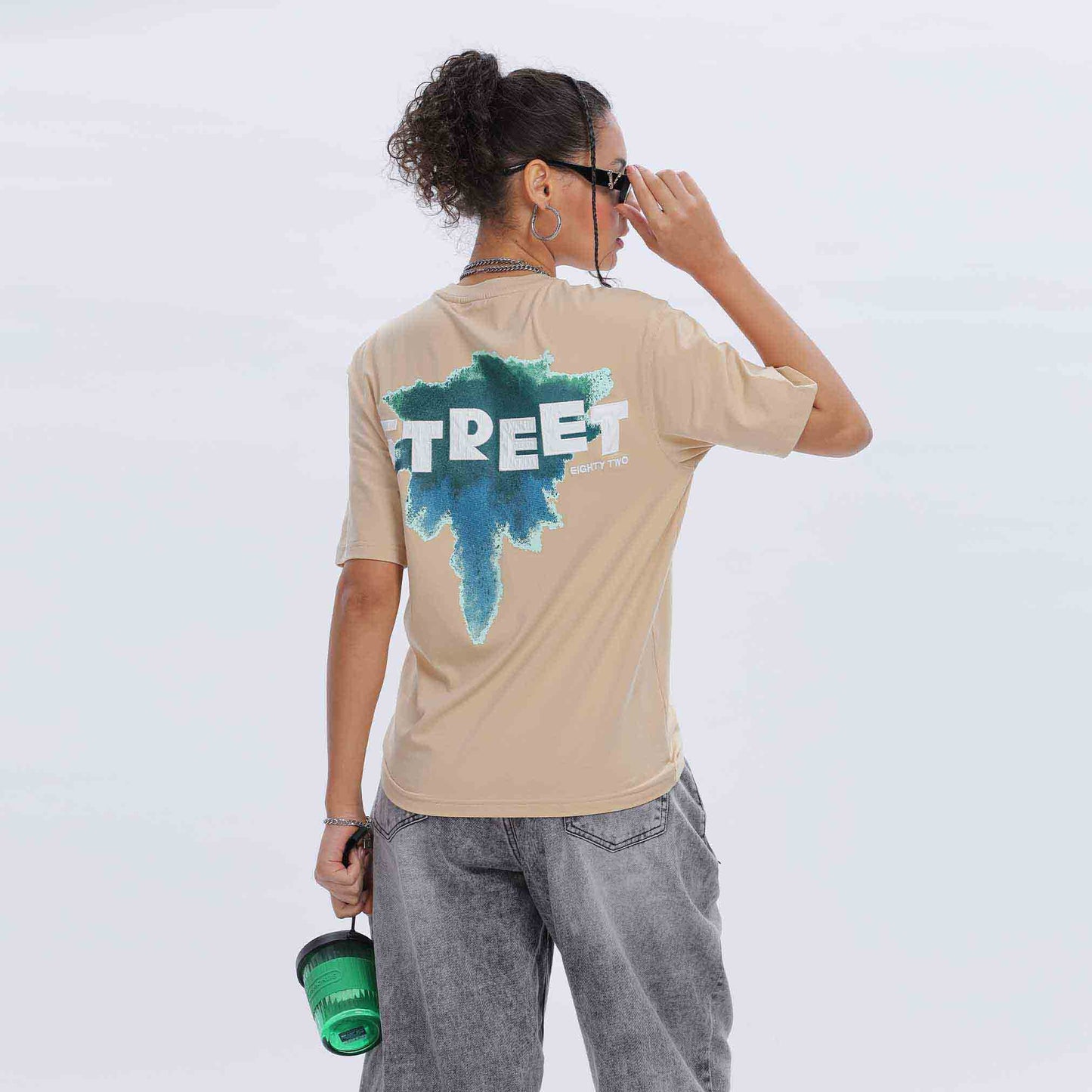 Oversized Colour Splash T-shirt