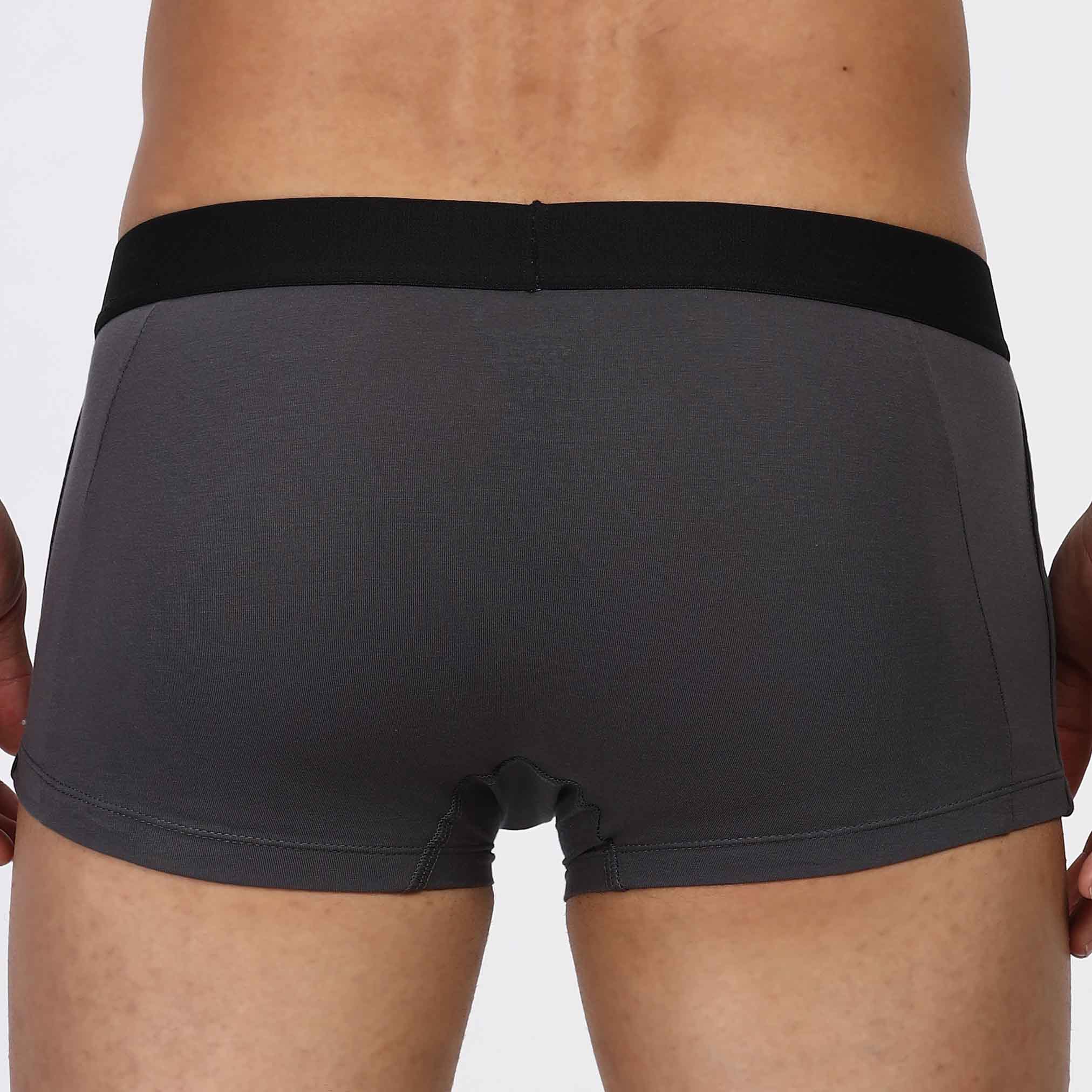 Pack of 3, Trunk Briefs with Built-in Pouch Support - Underwear for Men