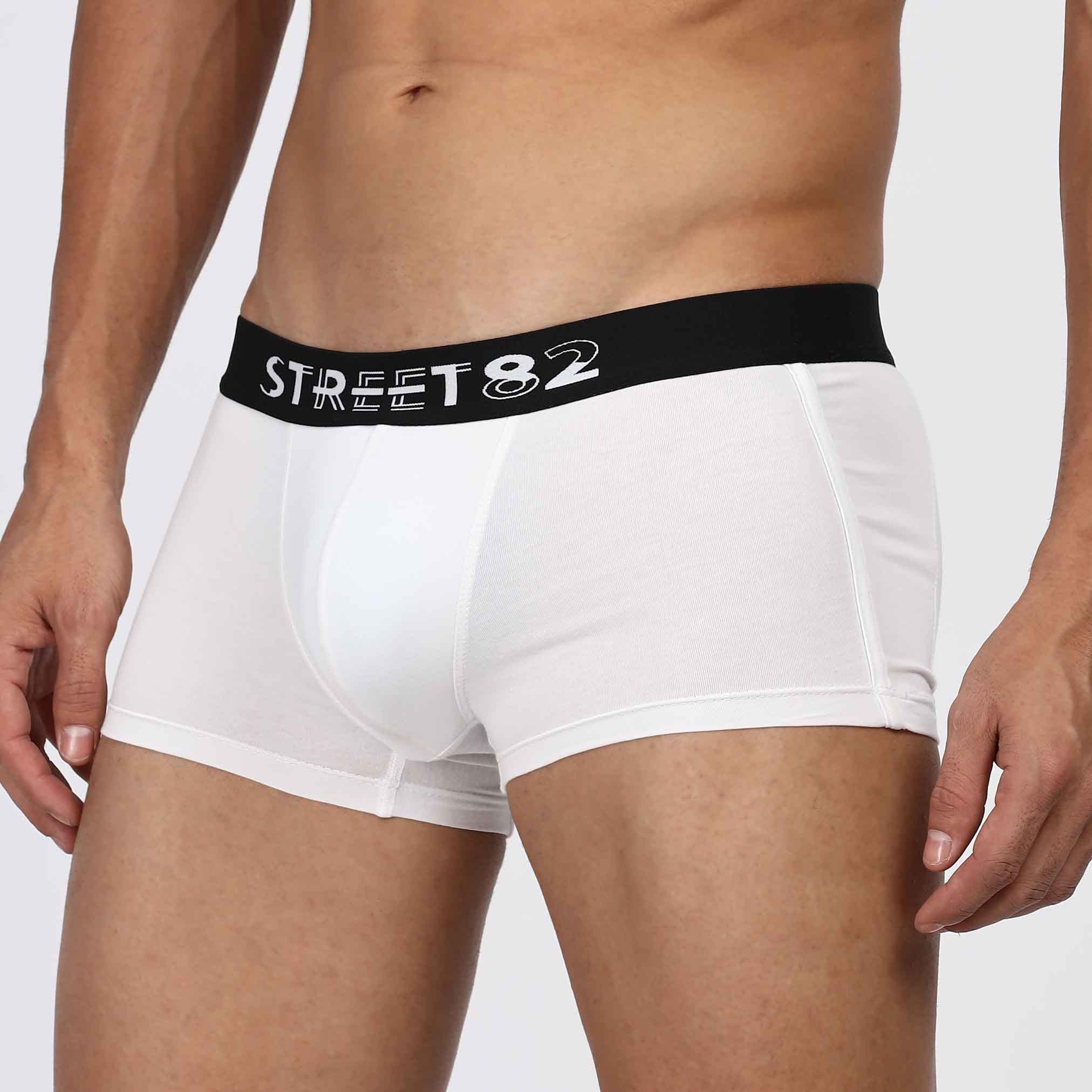 Pack of 3, Trunk Briefs with Built-in Pouch Support - Underwear for Men