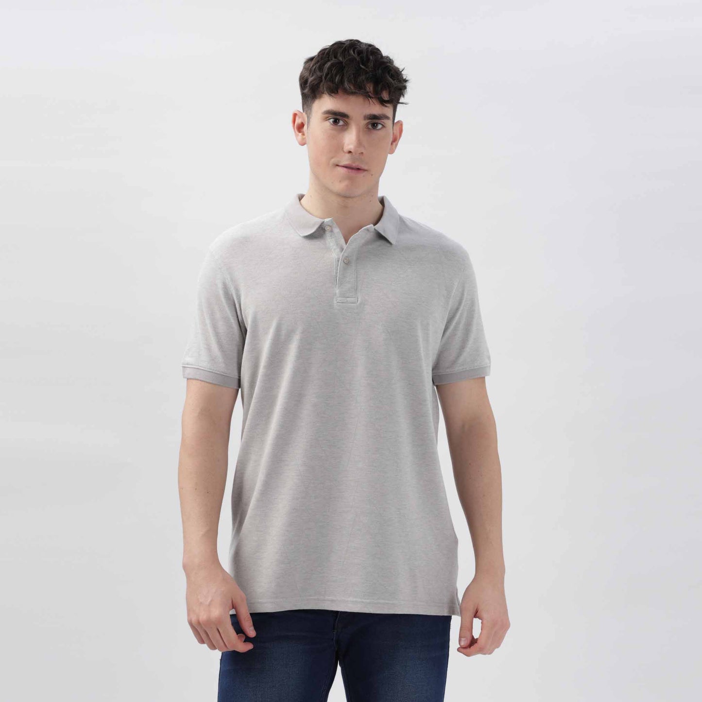 Triangle Pattern Polo Regular fit T shirt