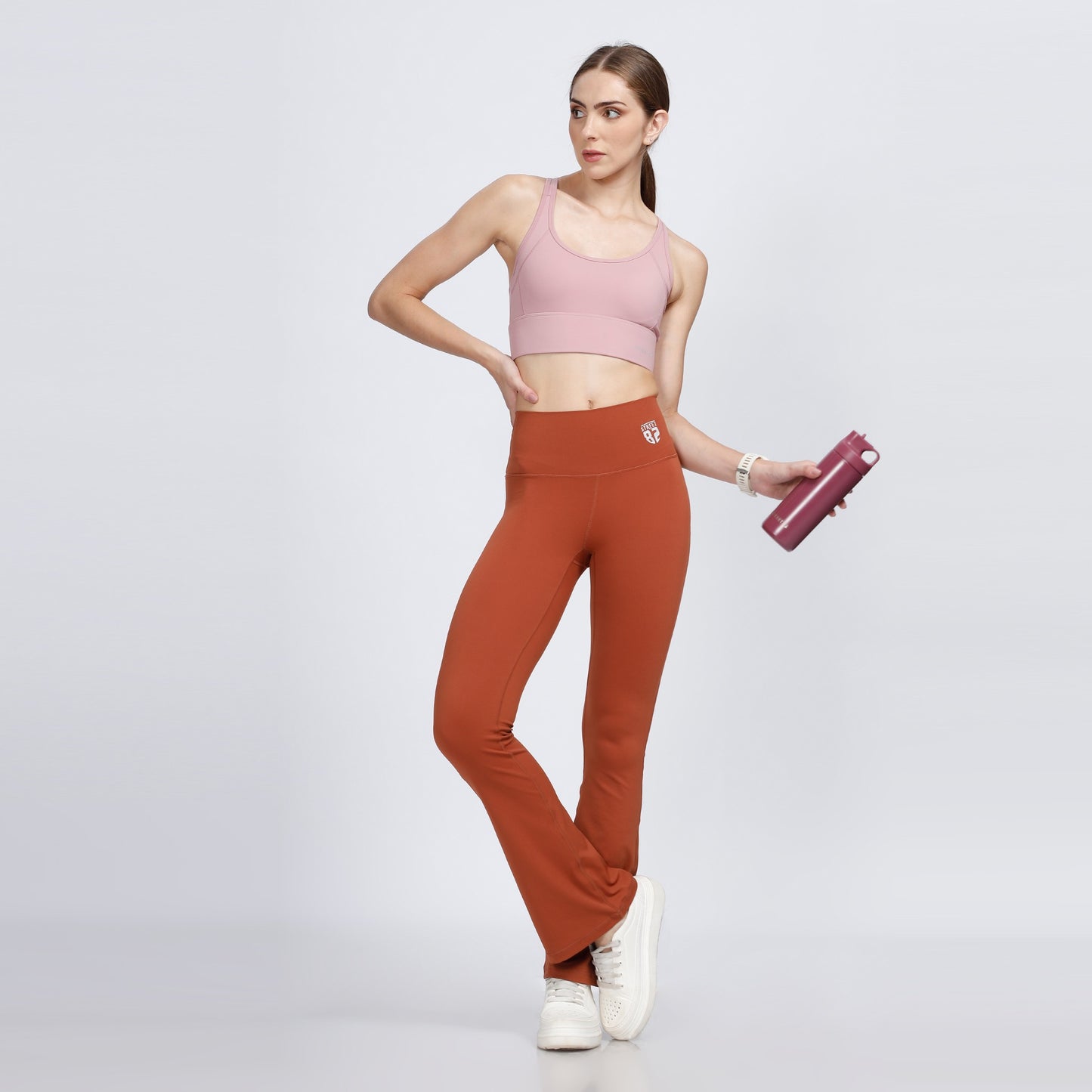 Soft Touch Yoga Legging with Flared Bottom