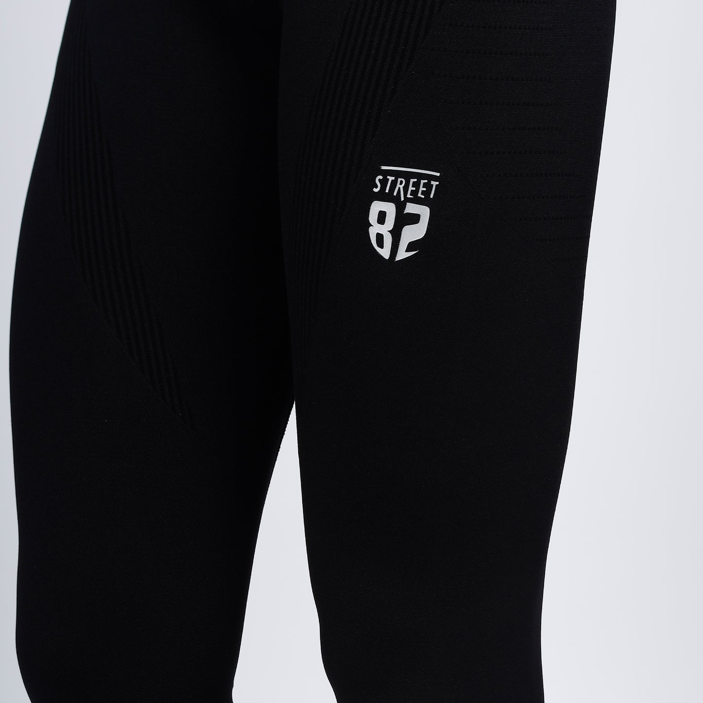 High Waist Ladies Gym Activewear leggings with Street82 Badge Logo