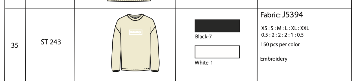 Regular Fit Long Sleeve T-shirt - ST243