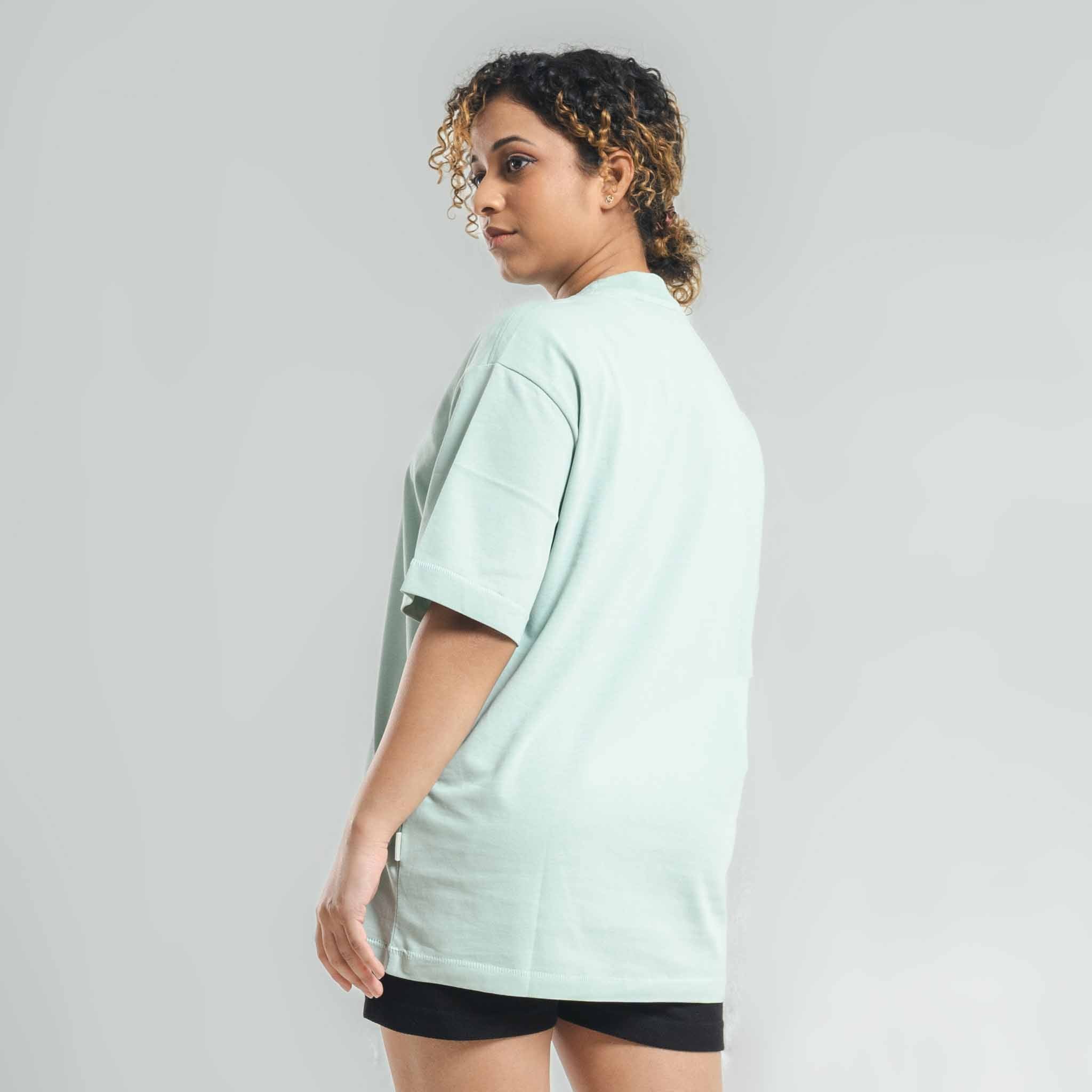 Relax fit Plain Oversize - Seafoam Green