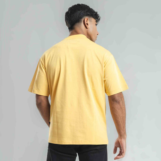 Relax fit Plain Oversize - Musted Yellow