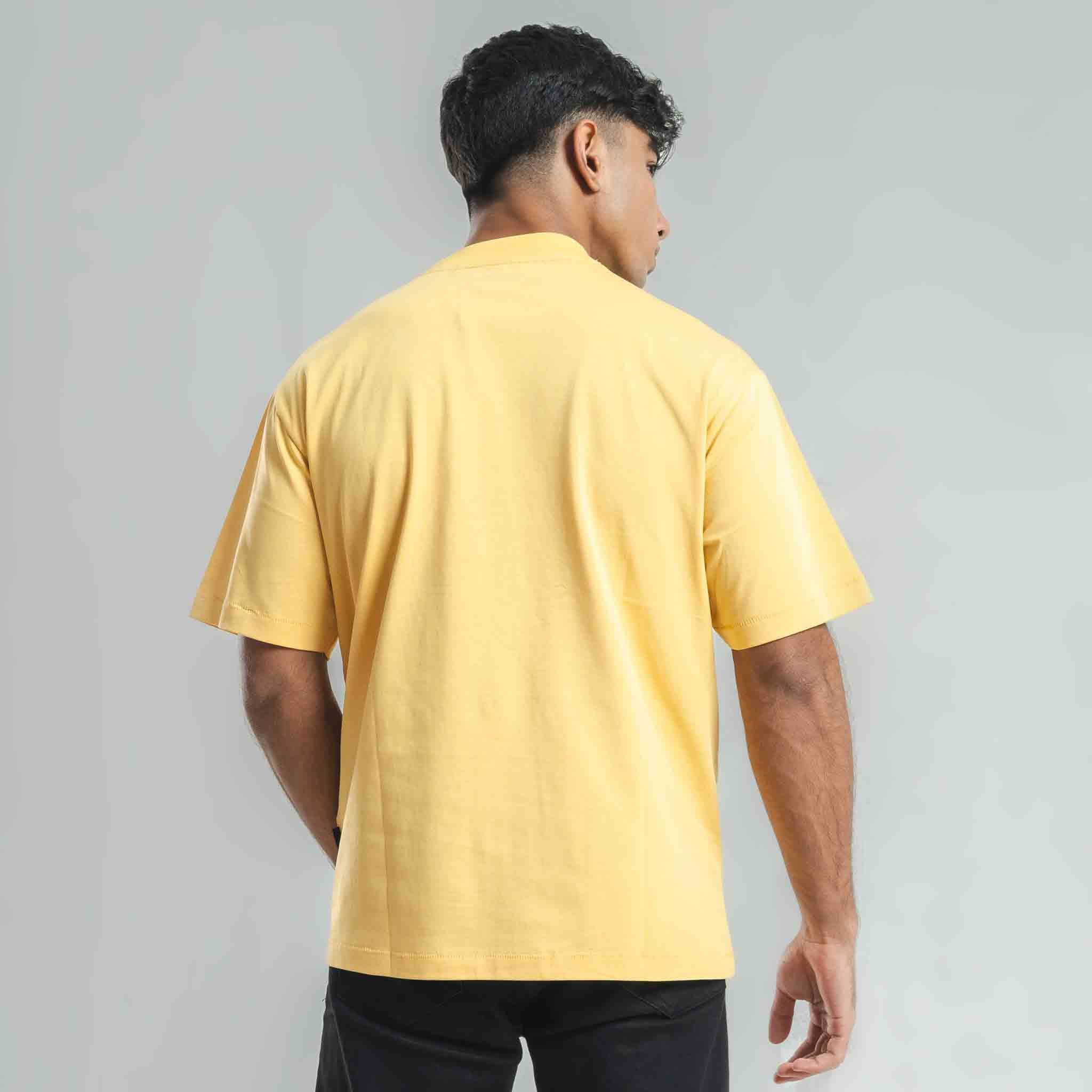 Relax fit Plain Oversize - Mustard Yellow