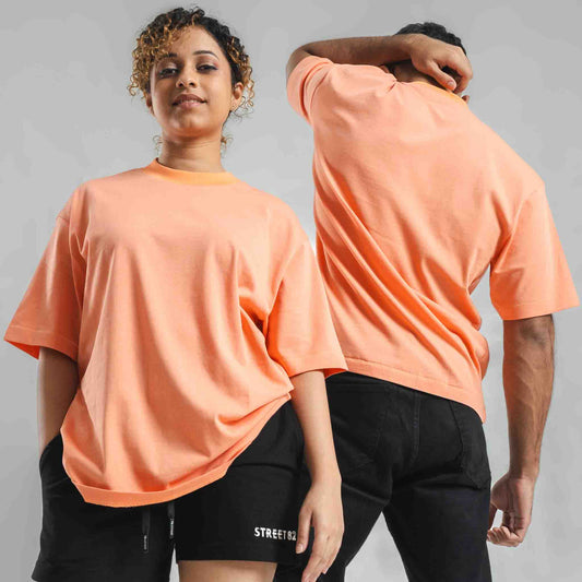 Relax fit Plain Oversize - Salmon Pink