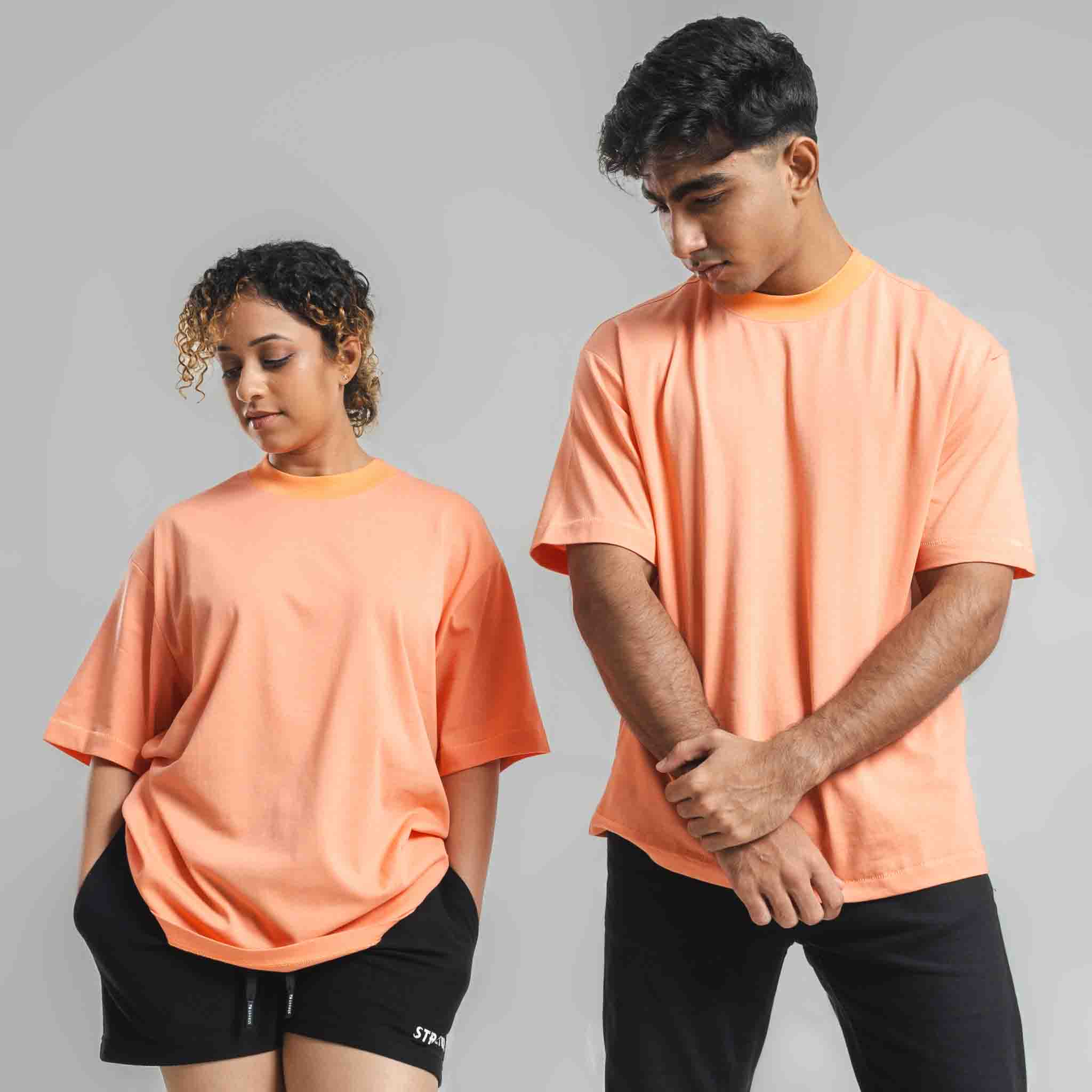 Relax fit Plain Oversize - Salmon Pink