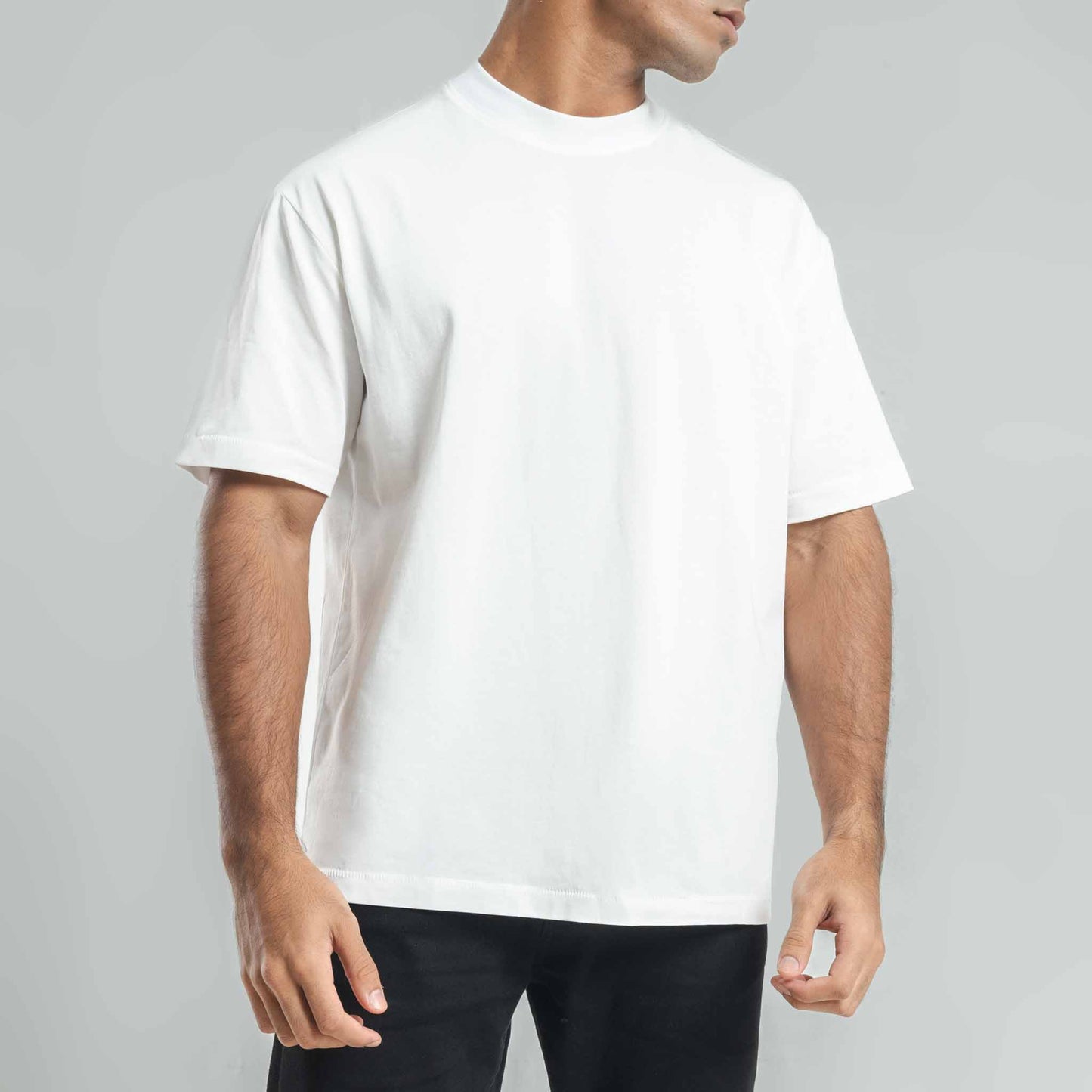 Relax fit Plain oversize - White