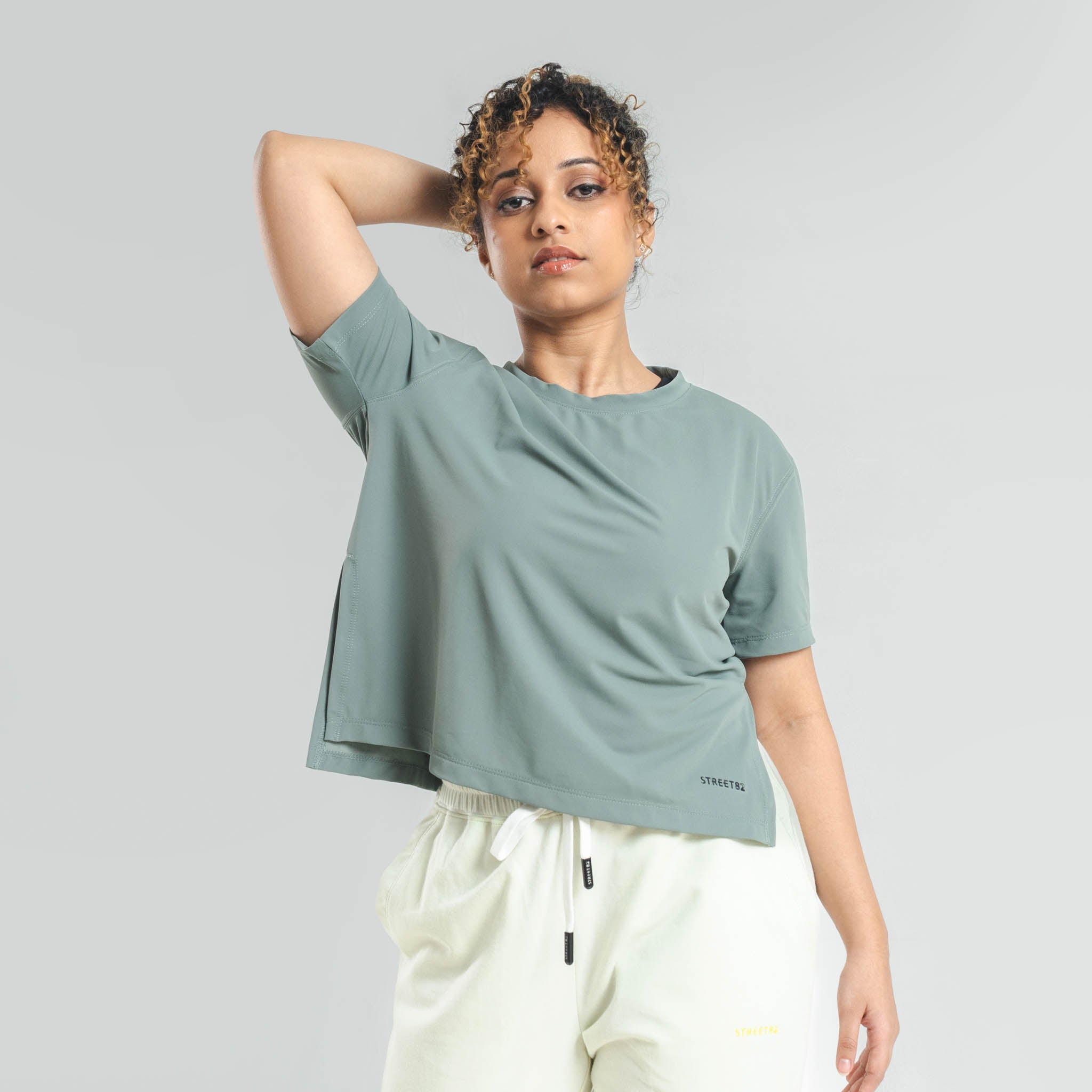 Dry-fit Ladies Blouse Side Slit