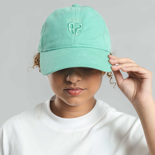 Caribbean Green Unisex Baseball cap with 3D Logo Embroidery
